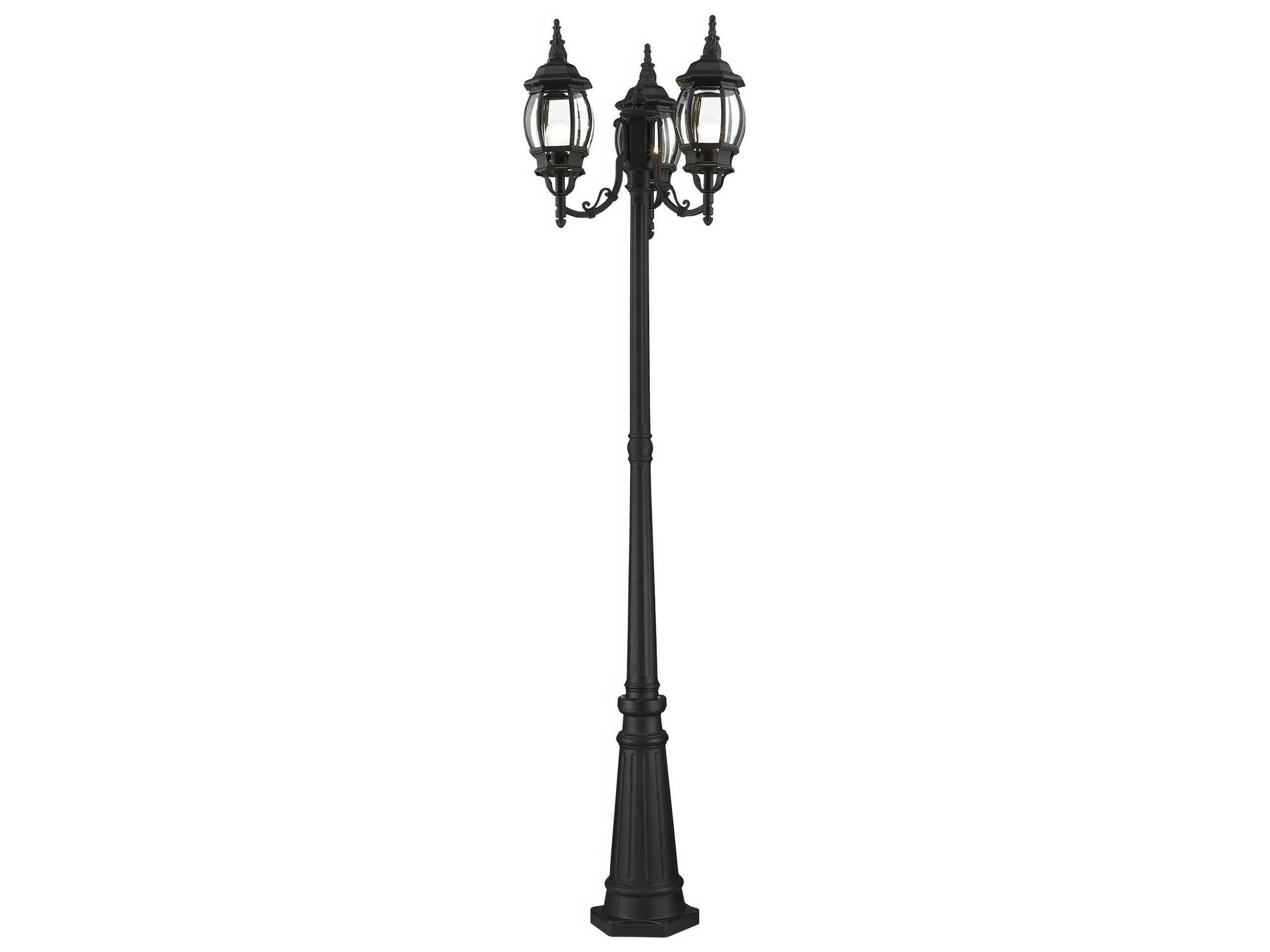 Livex Lighting Frontenac 3 - Light Outdoor Post Light