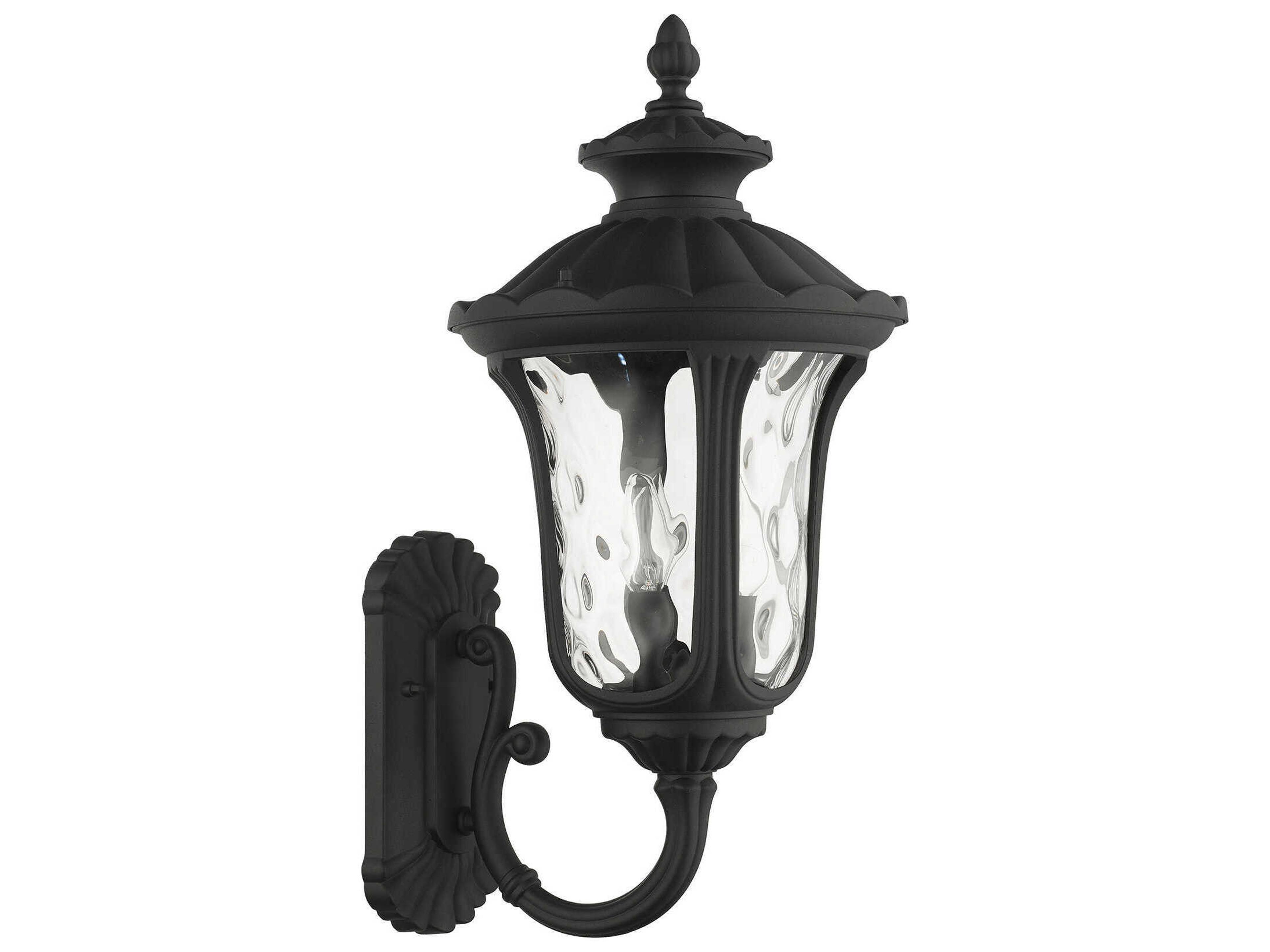 Livex Lighting Oxford 3 - Light Outdoor Wall Light
