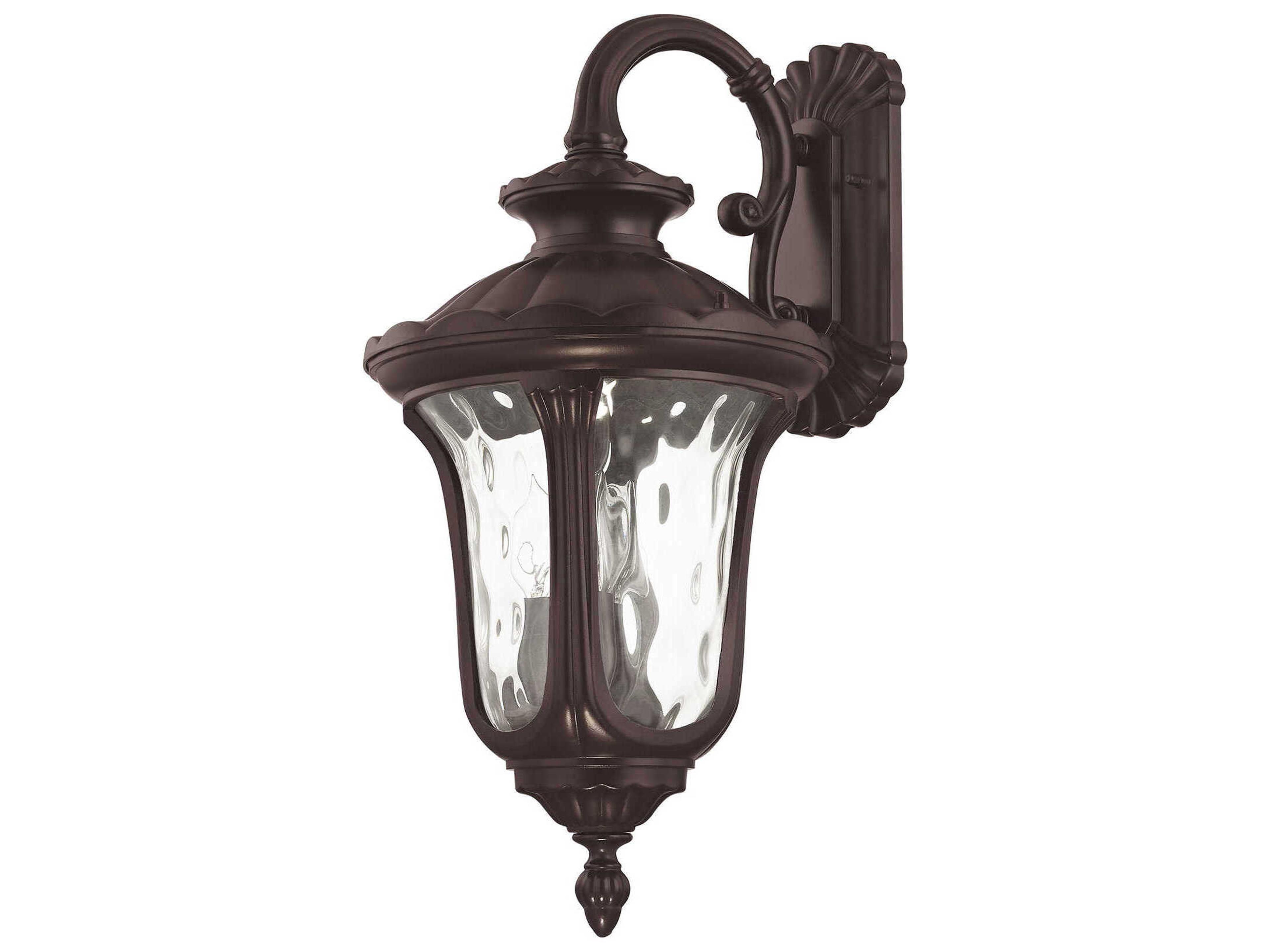 Livex Lighting Oxford 3 - Light Outdoor Wall Light