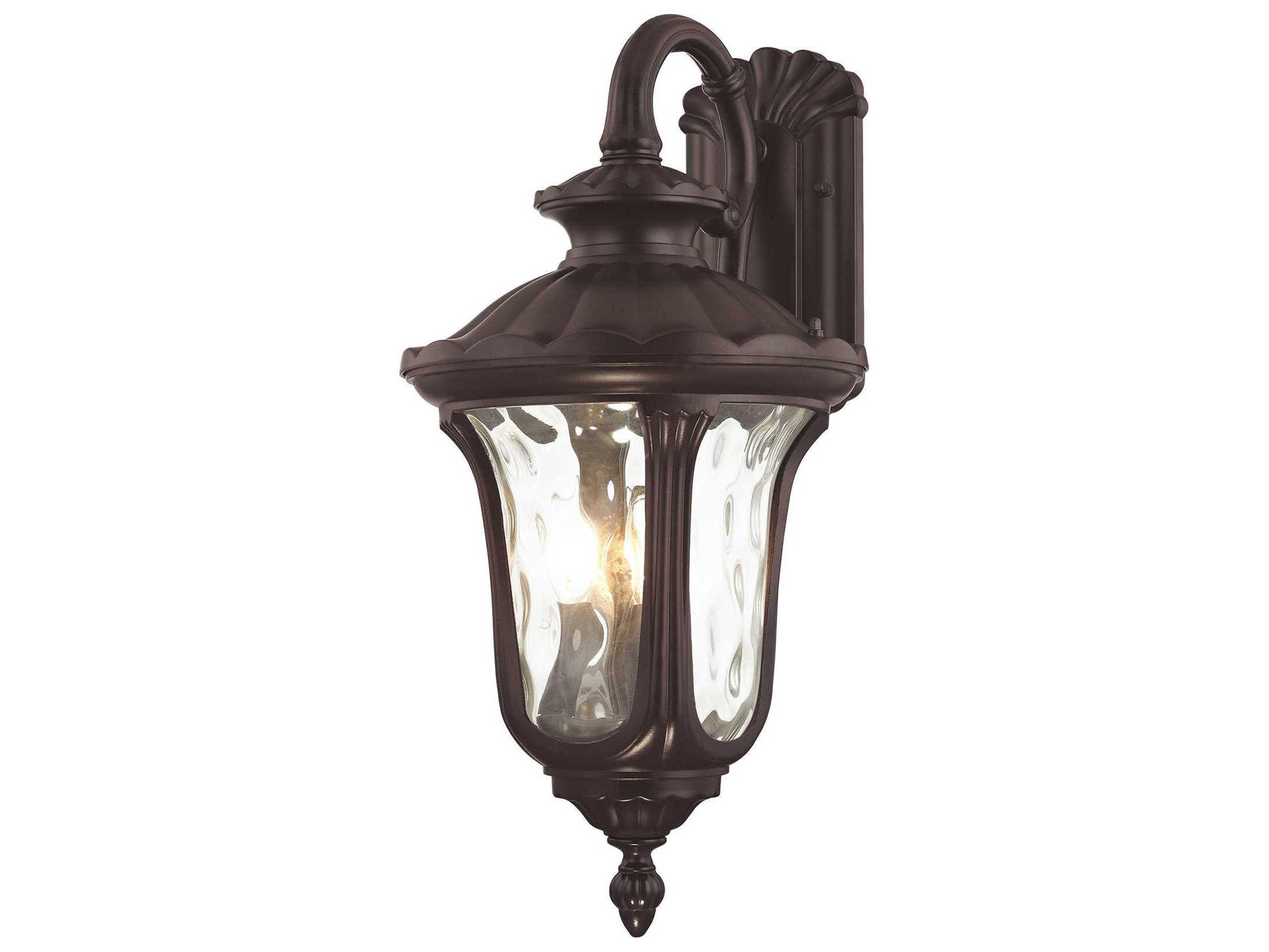 Livex Lighting Oxford 3 - Light Outdoor Wall Light