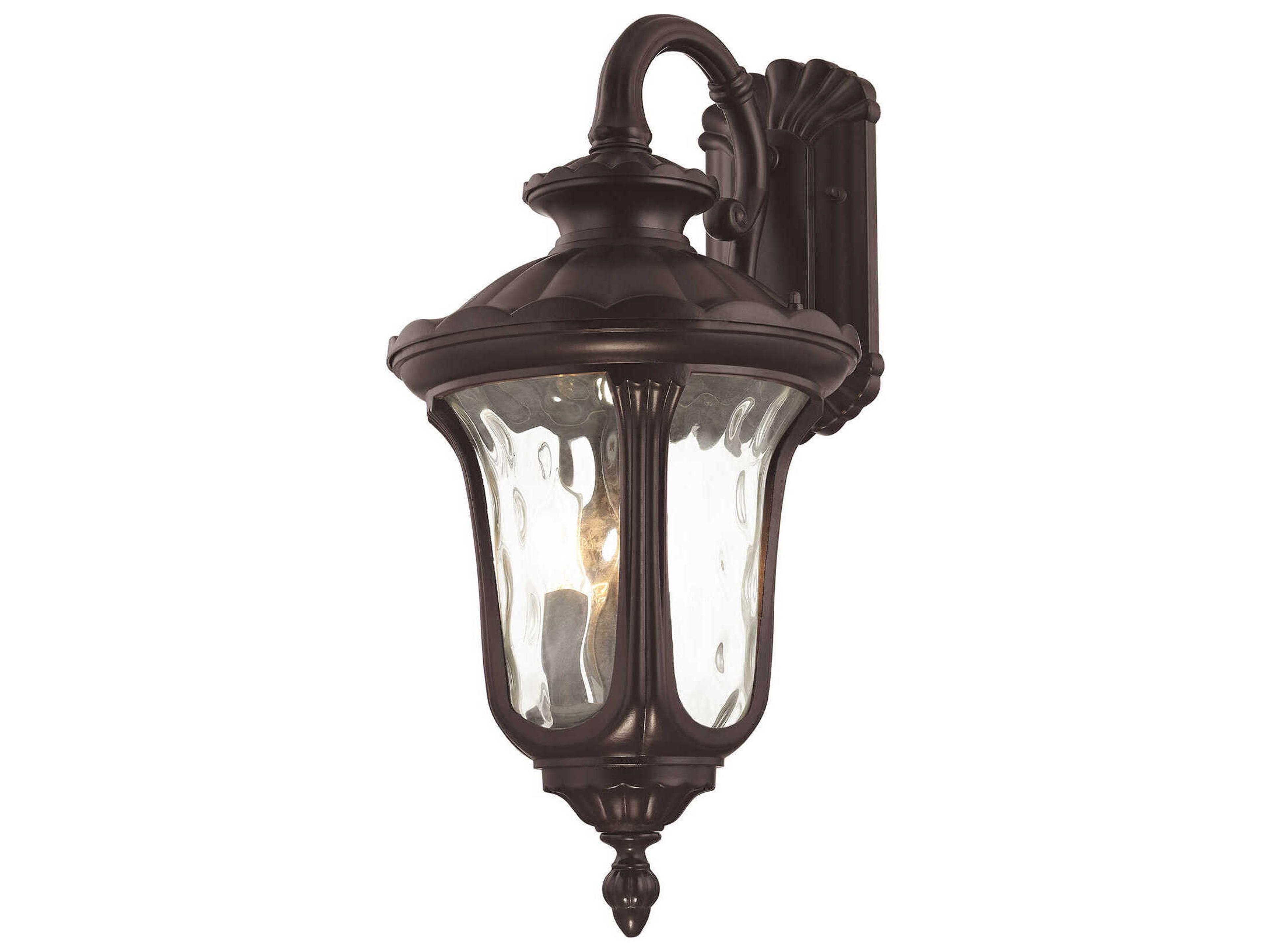 Livex Lighting Oxford 3 - Light Outdoor Wall Light