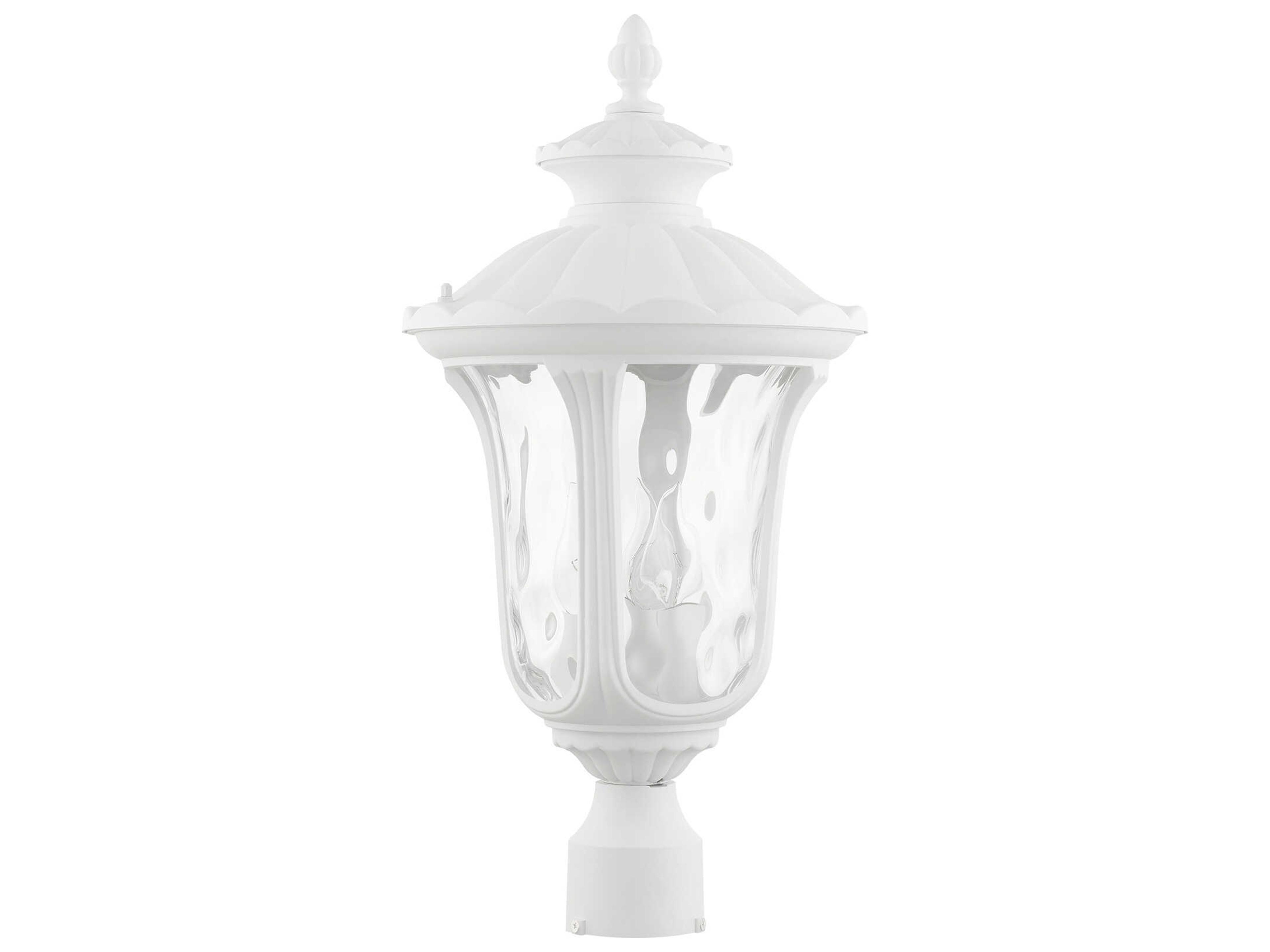 Livex Lighting Oxford 3 - Light Outdoor Post Light