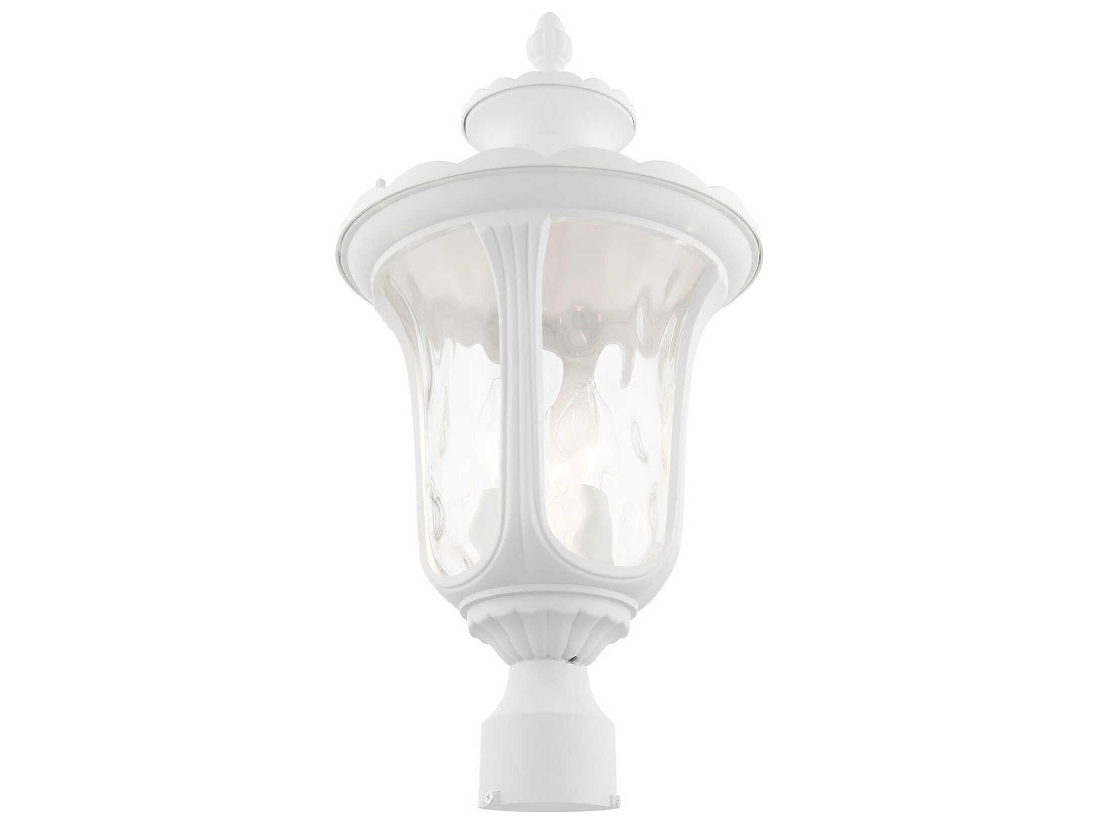 Livex Lighting Oxford 3 - Light Outdoor Post Light