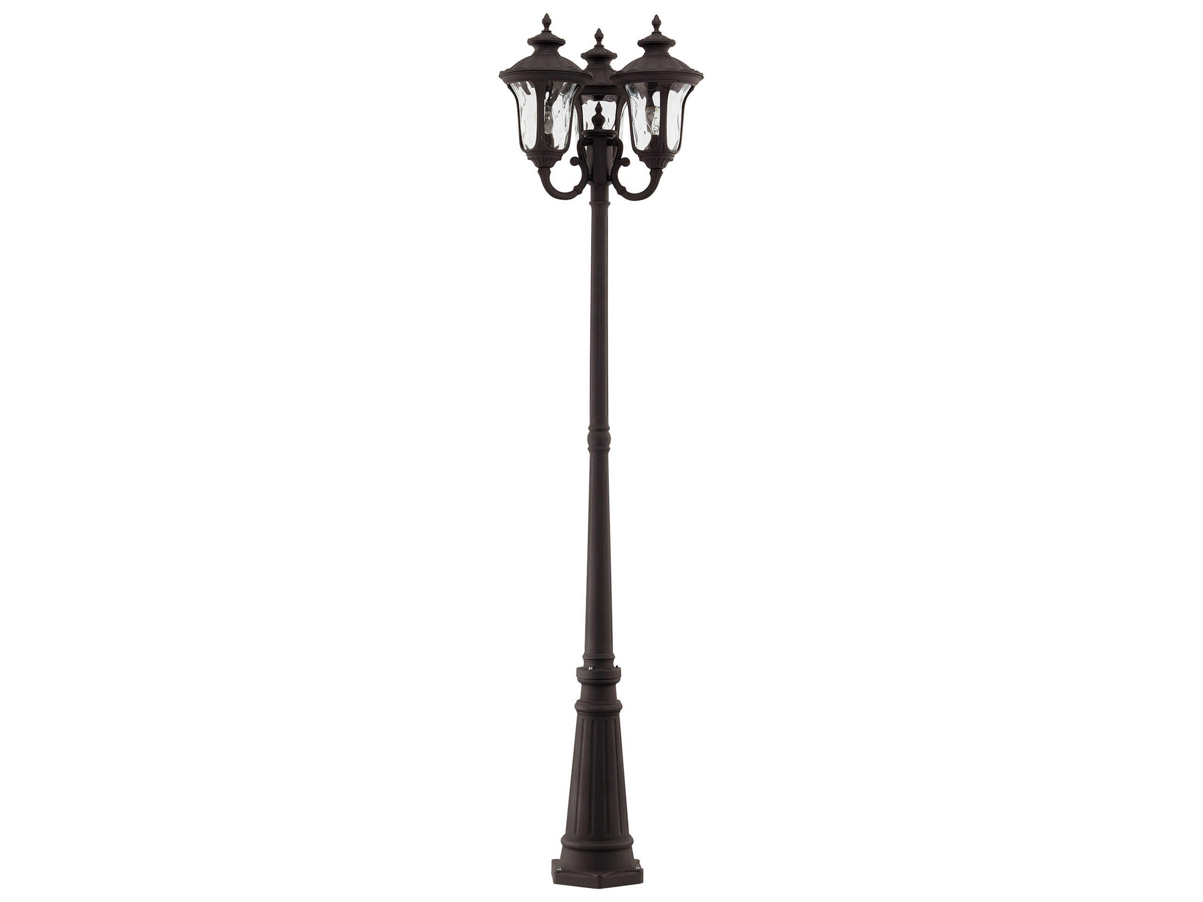 Livex Lighting Oxford 3 - Light Outdoor Post Light