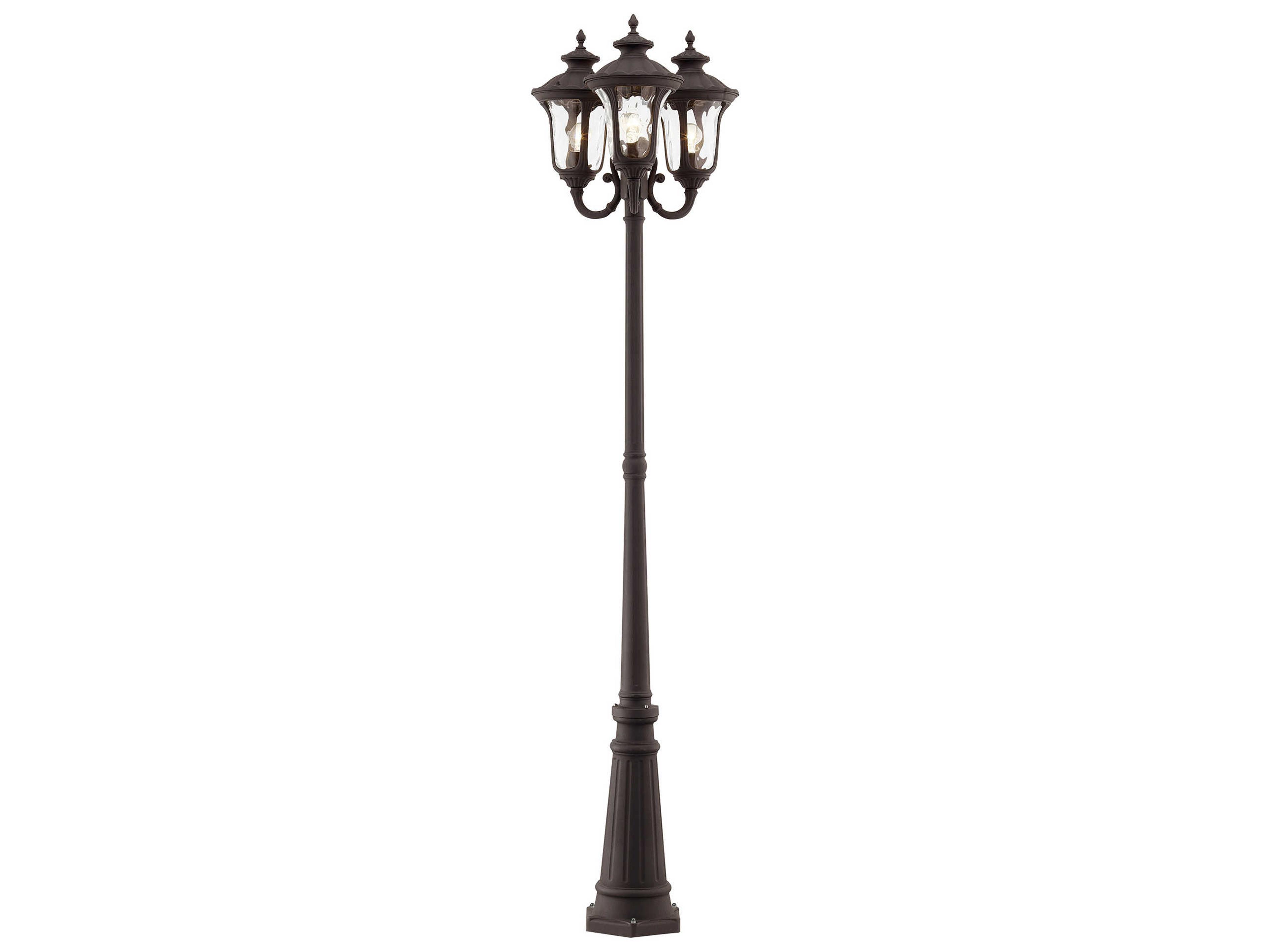 Livex Lighting Oxford 3 - Light Outdoor Post Light