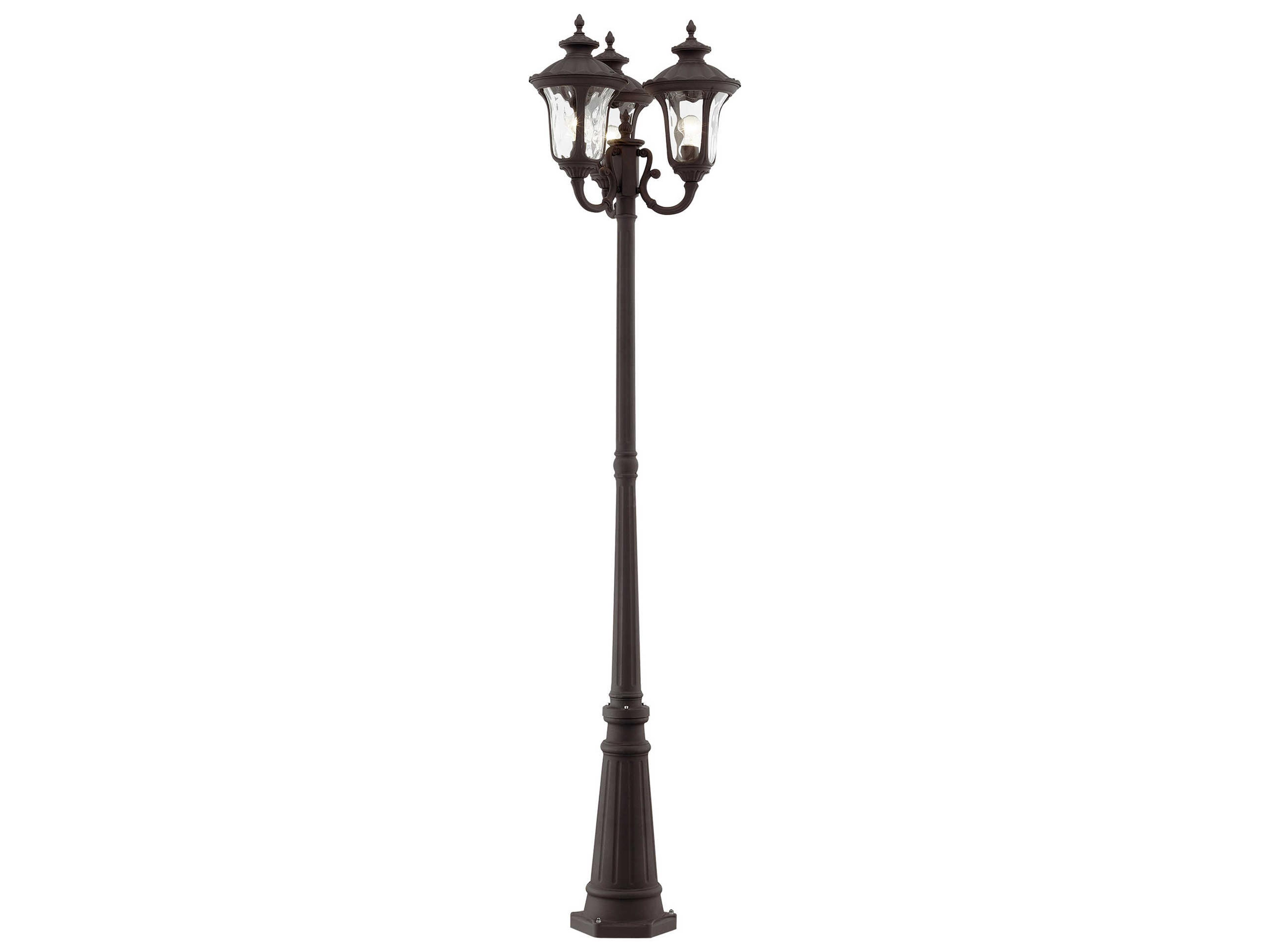 Livex Lighting Oxford 3 - Light Outdoor Post Light