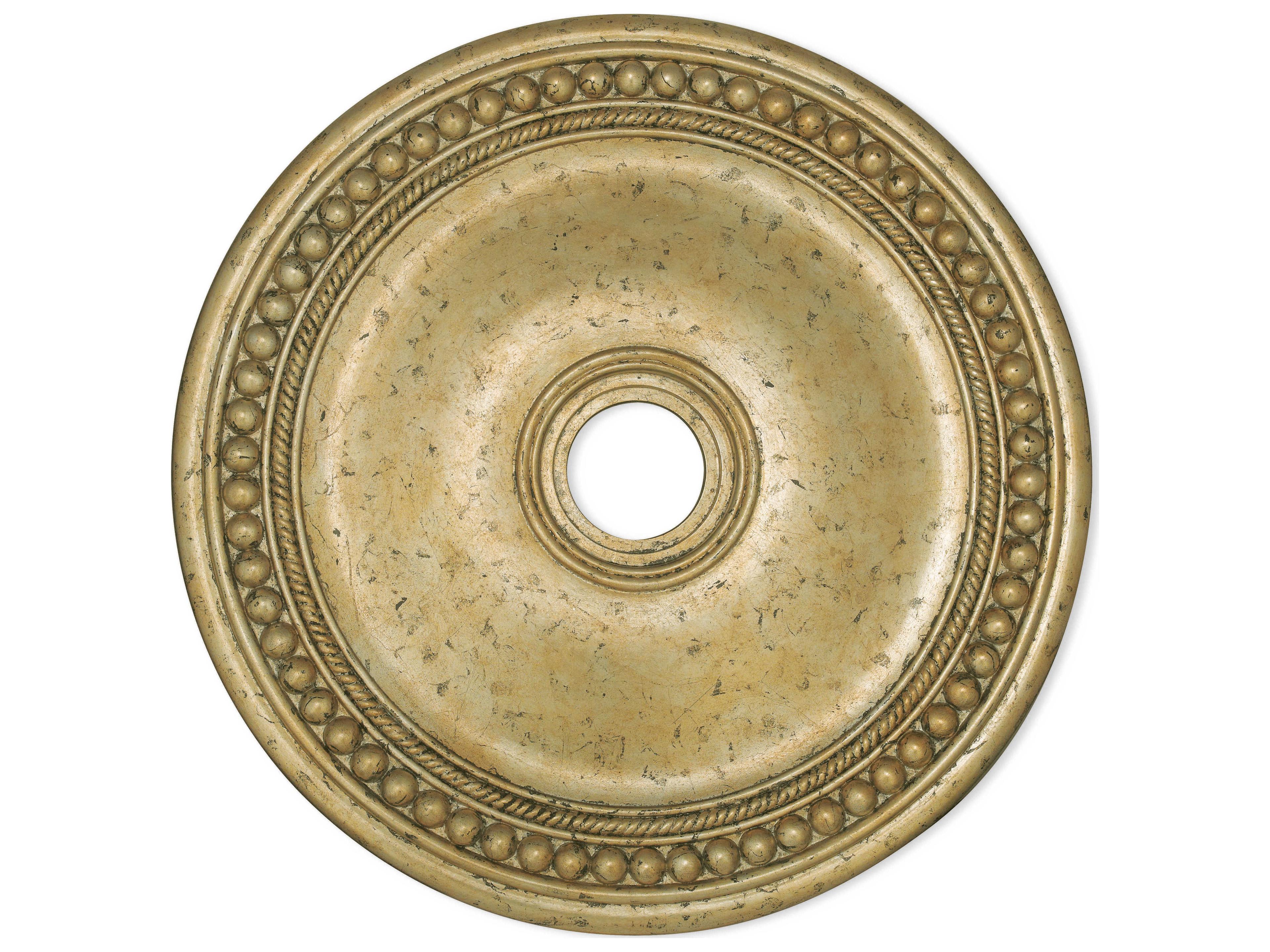 Wingate Winter Gold 30" Ceiling Medallion