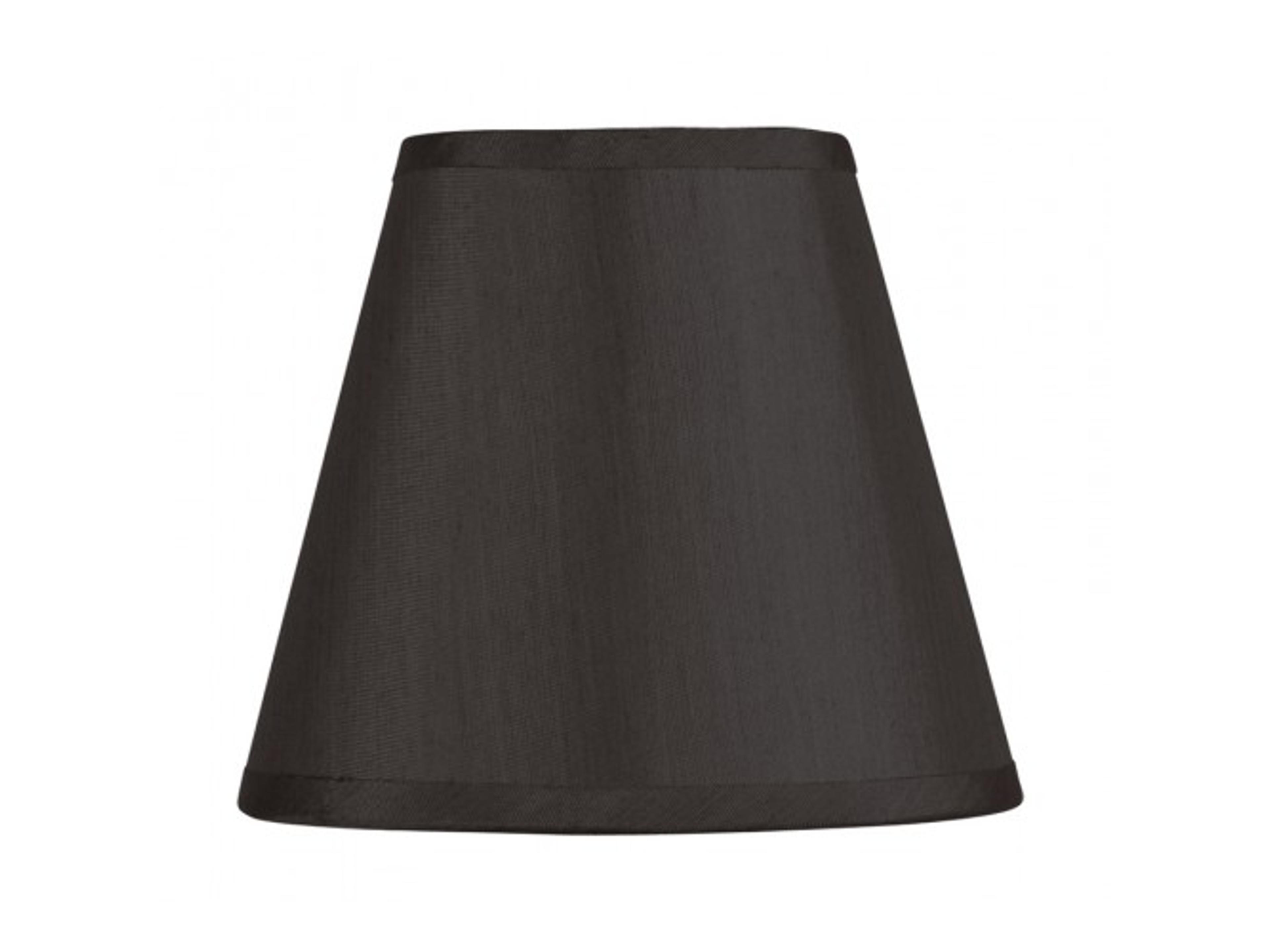 Black Hardback Clip on Shade