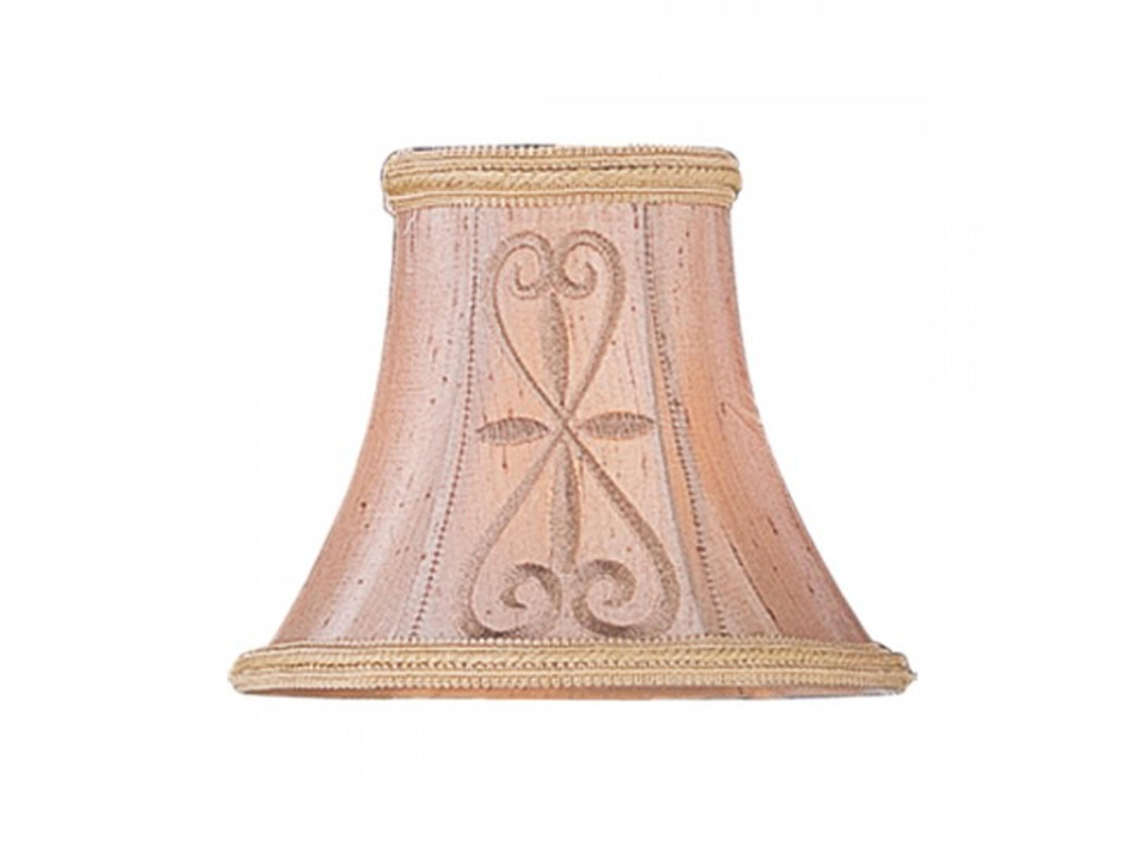 Hand Embroidered Silk Clip Shade