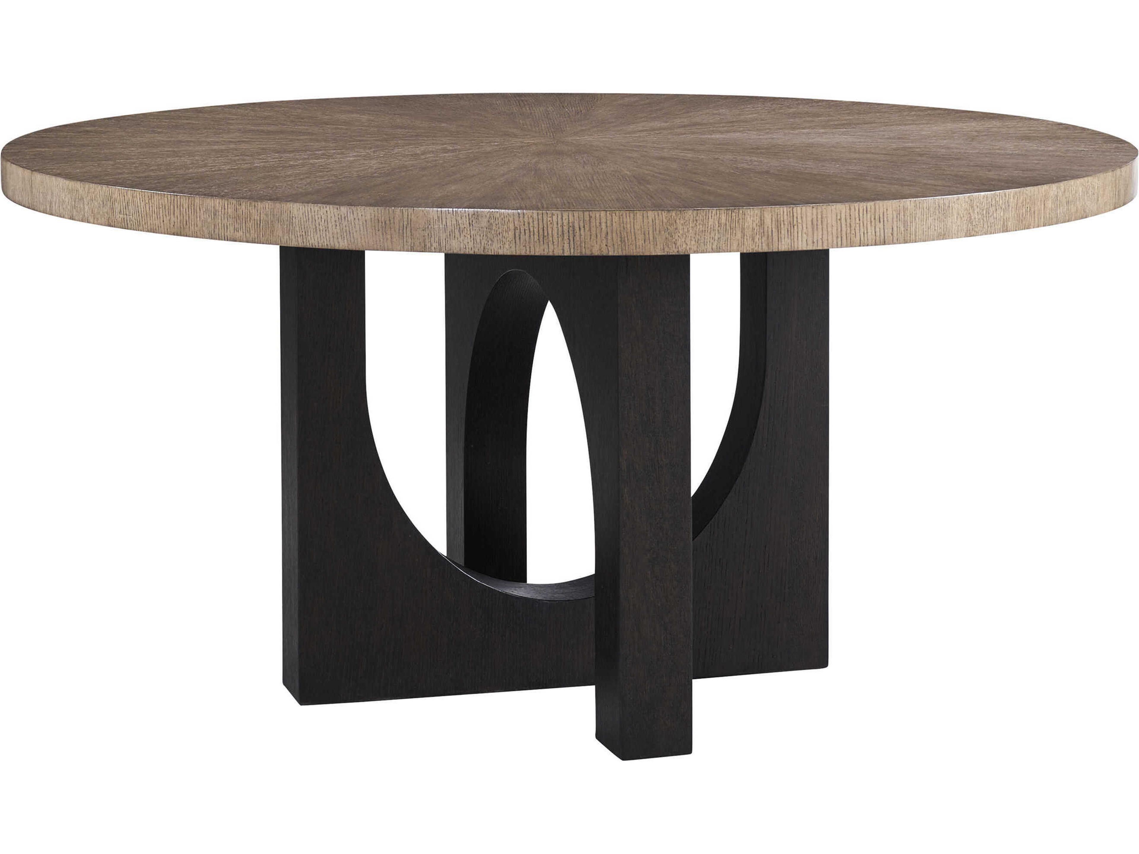 Zanzibar Round Wood Tunis Senegal Dining Table