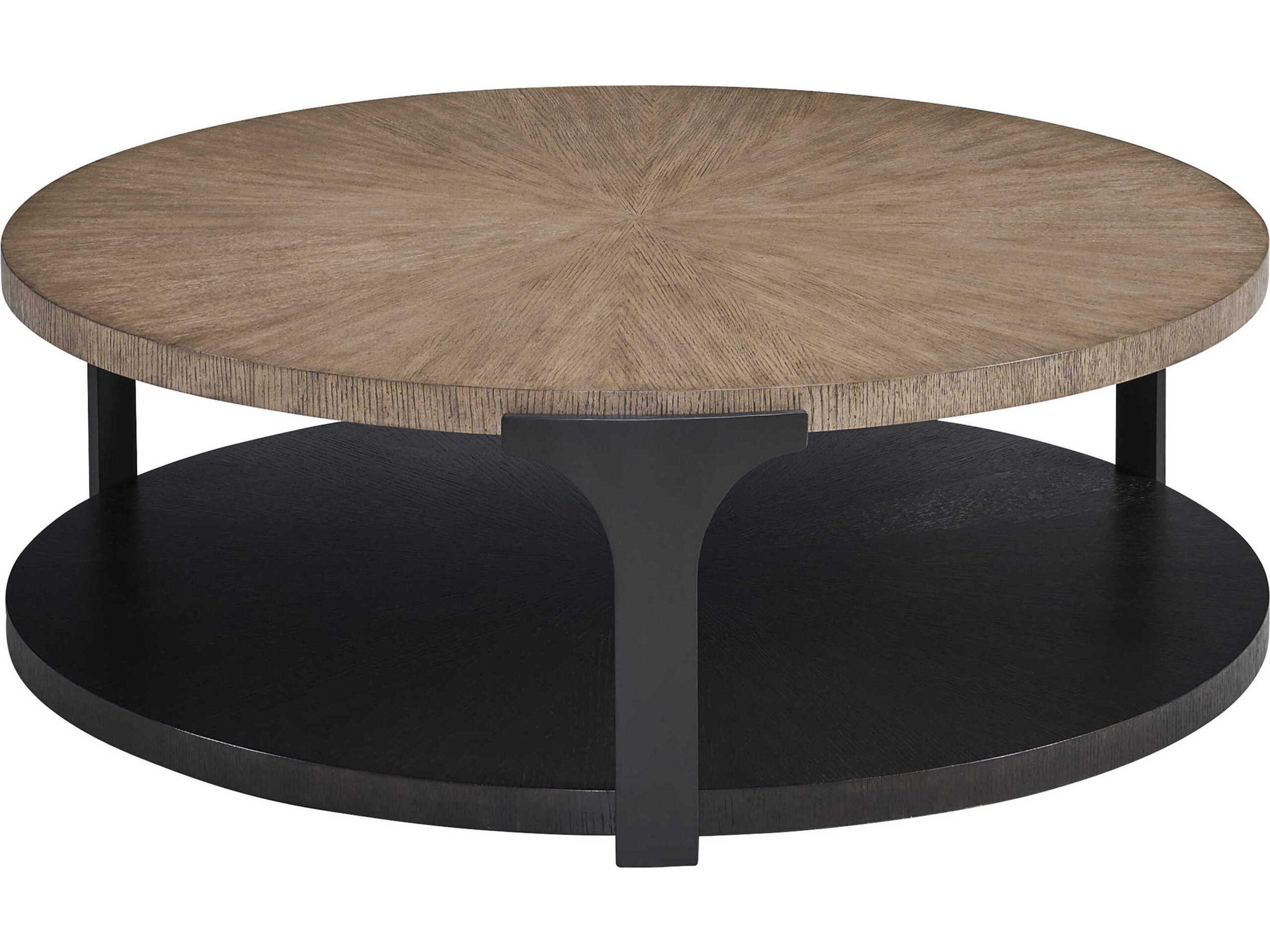 Zanzibar Round Wood Tunis Coffee Table