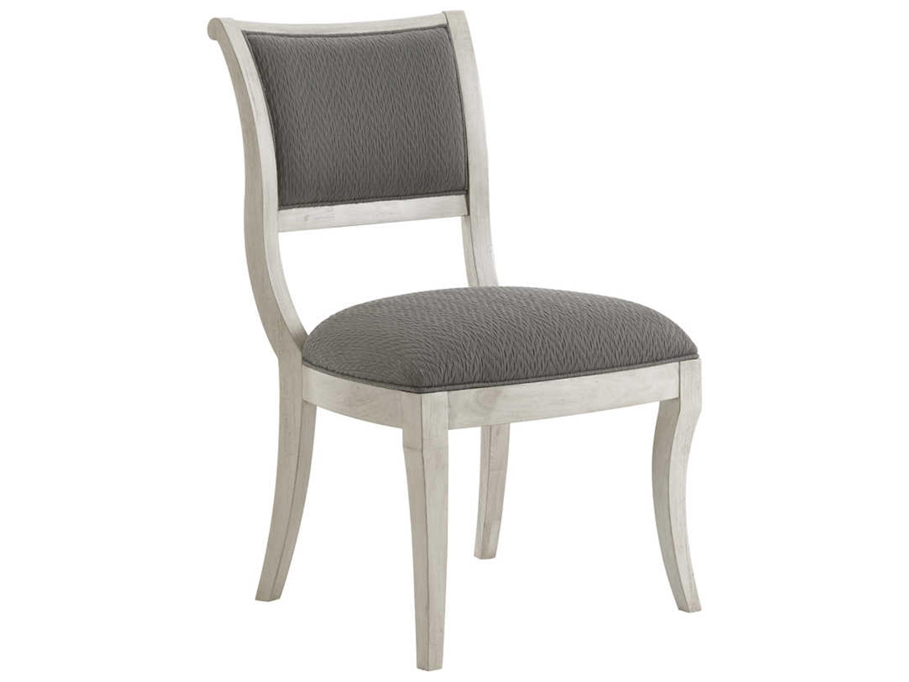 Oyster Bay Gray Upholstered Side Dining Chair