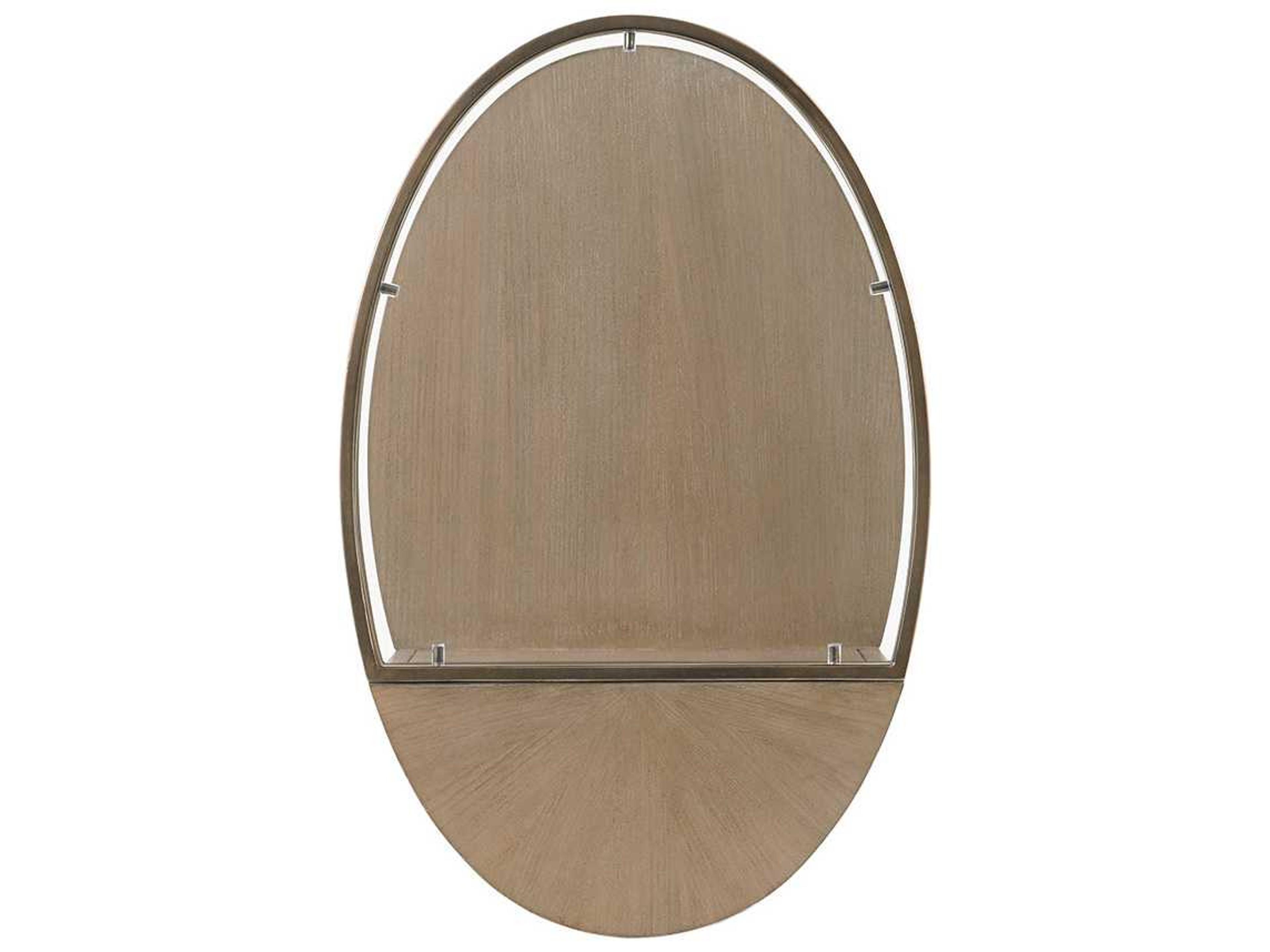 Lexington Shadow Play Oval Glass End Table