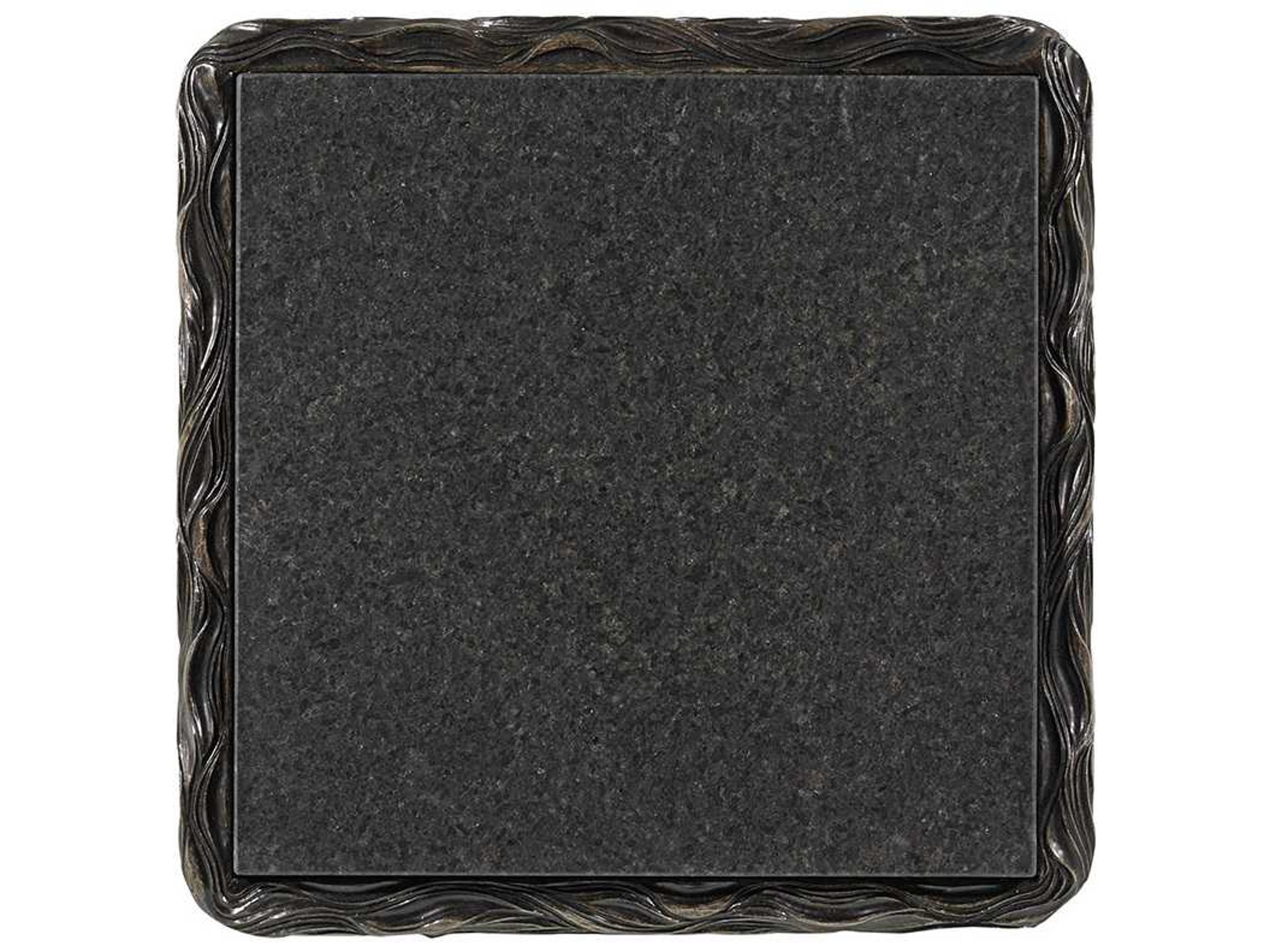 Lexington Shadow Play Square Stone End Table