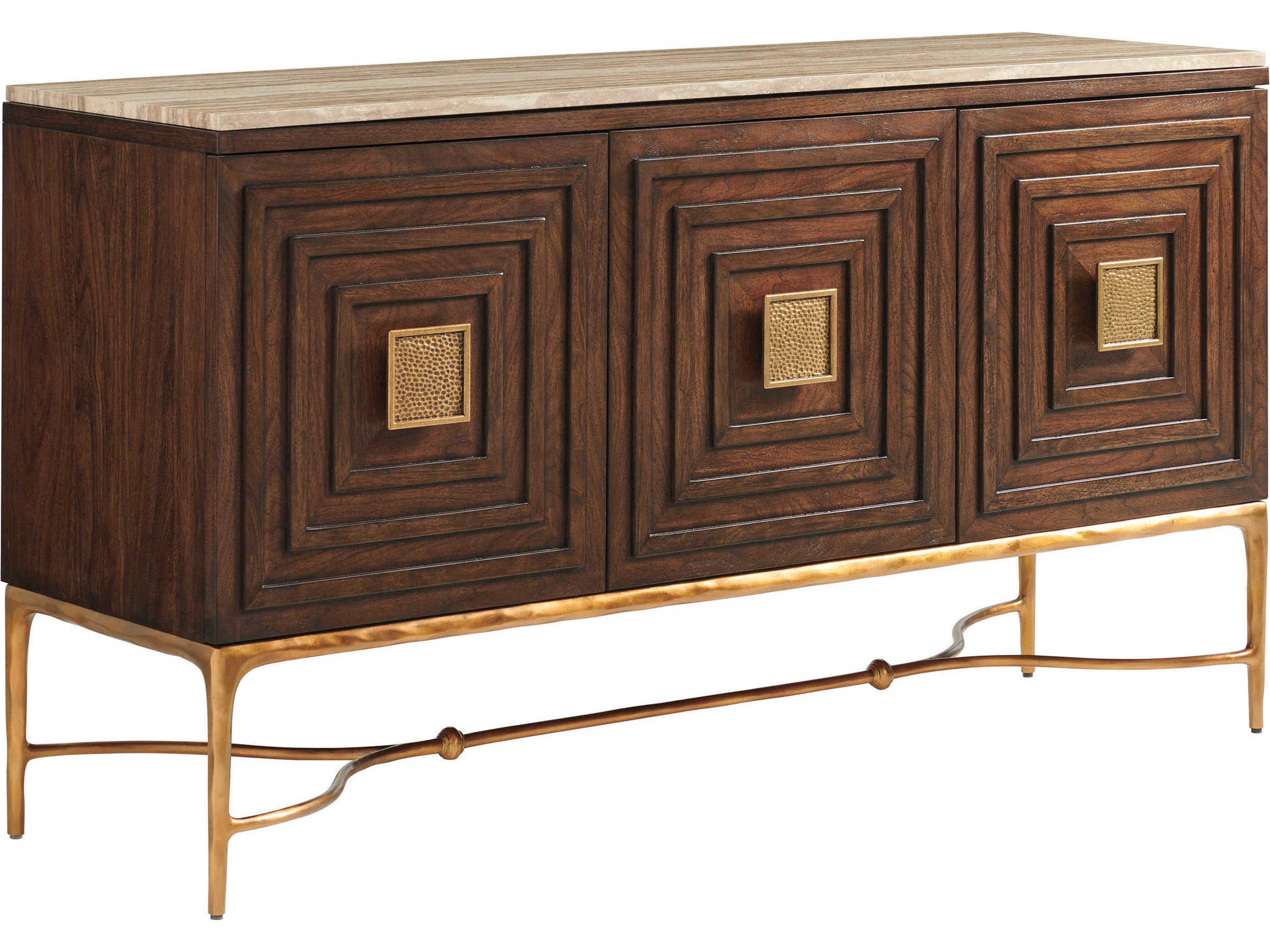 Silverado 68" Walnut Wood Sideboard