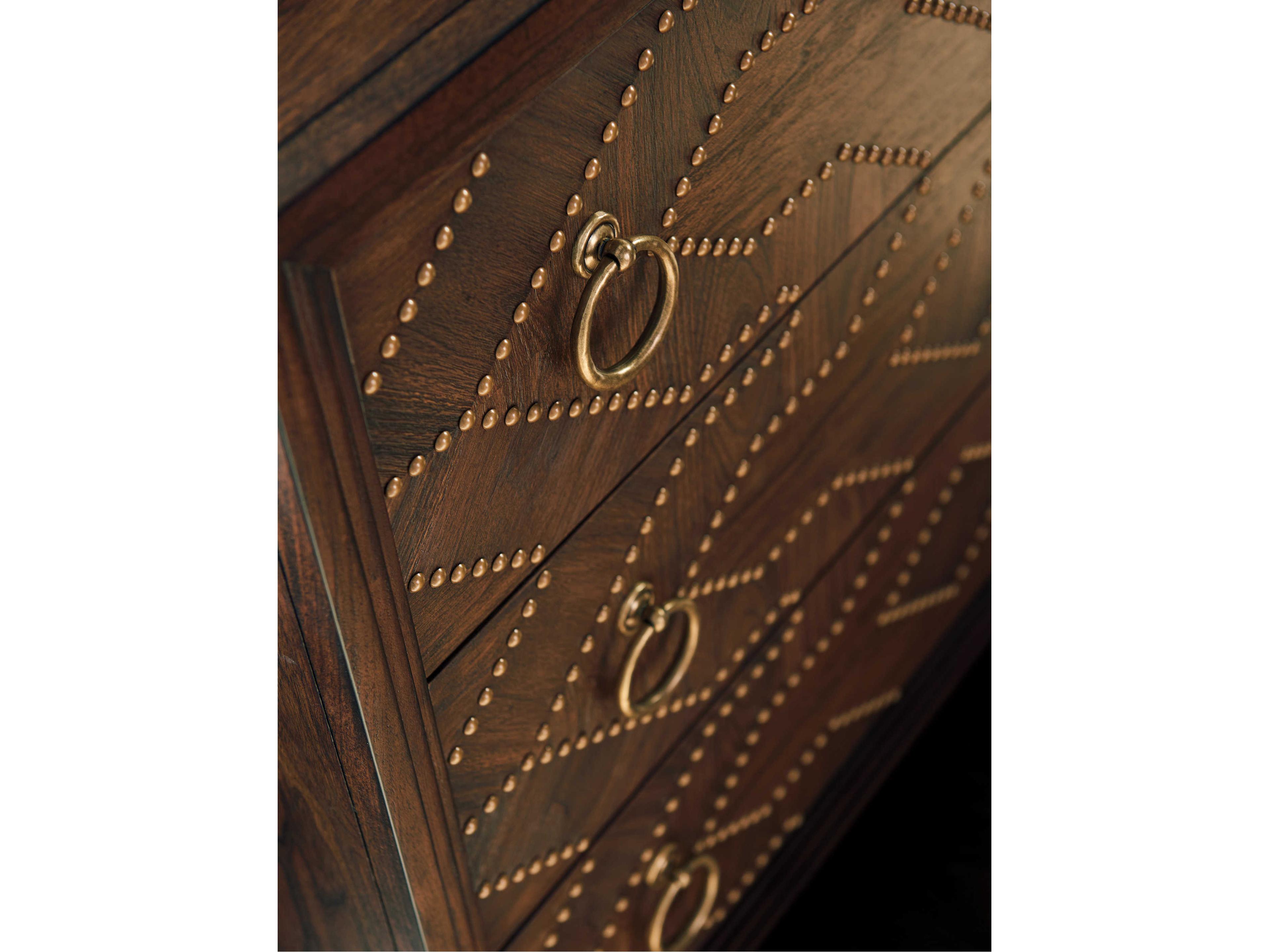 Lexington Silverado Walnut Brown Wood Accent Chest