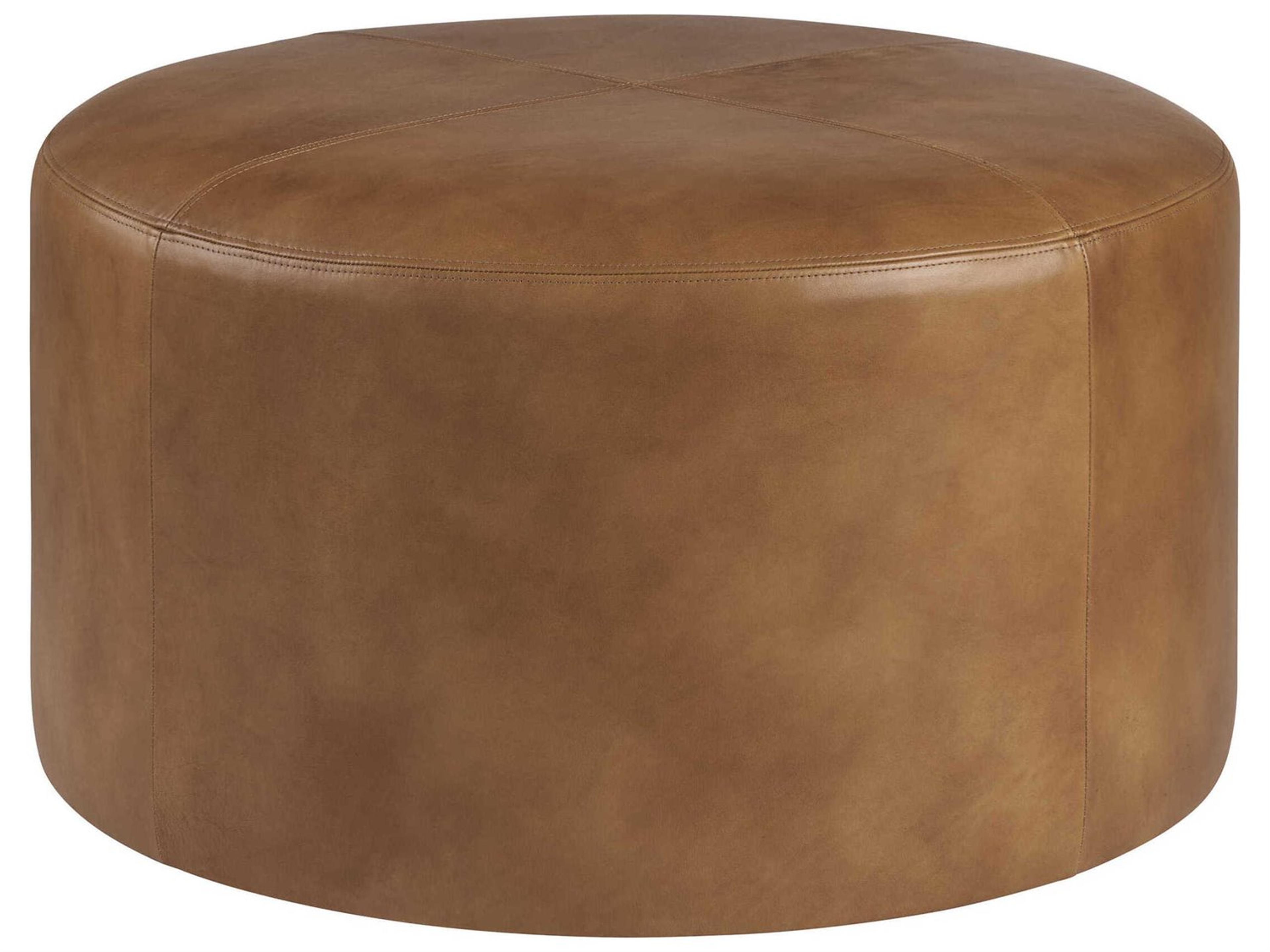 La Costa Rendova Leather Ottoman