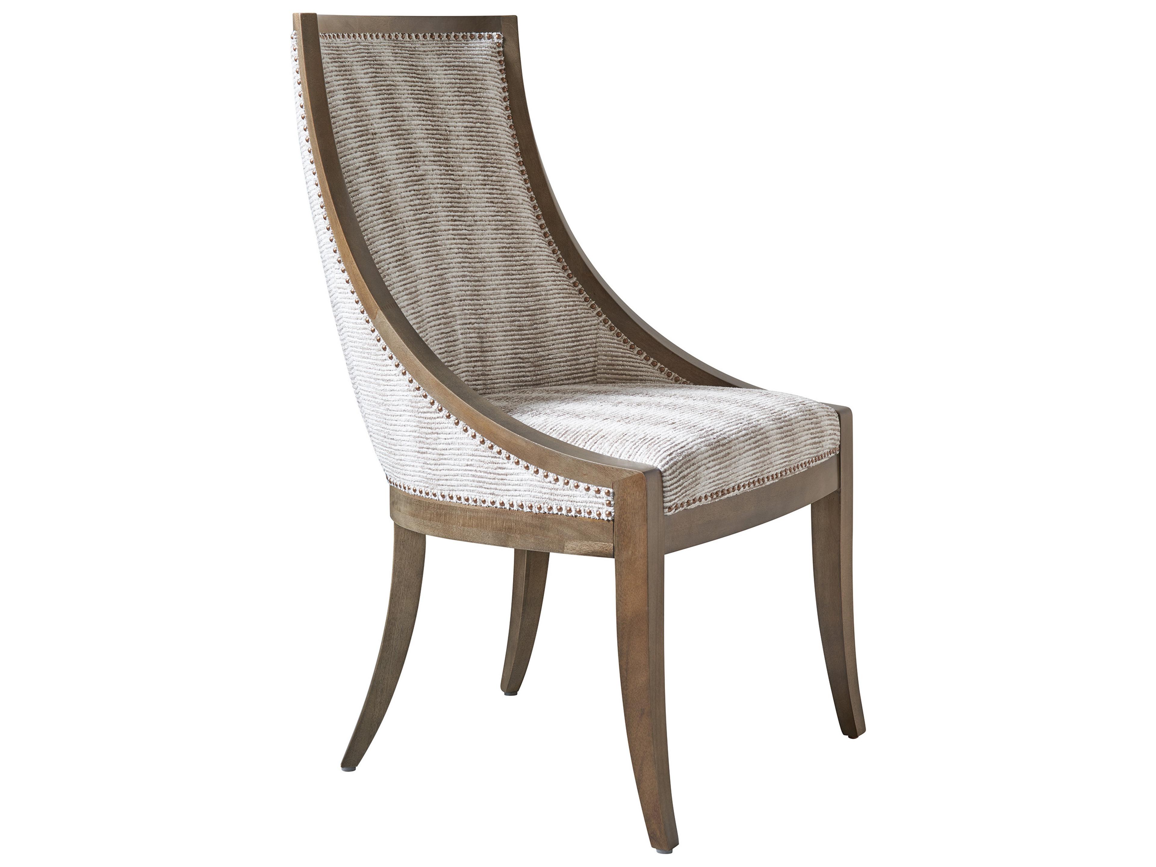 Chamberlain Beige Upholstered Side Dining Chair