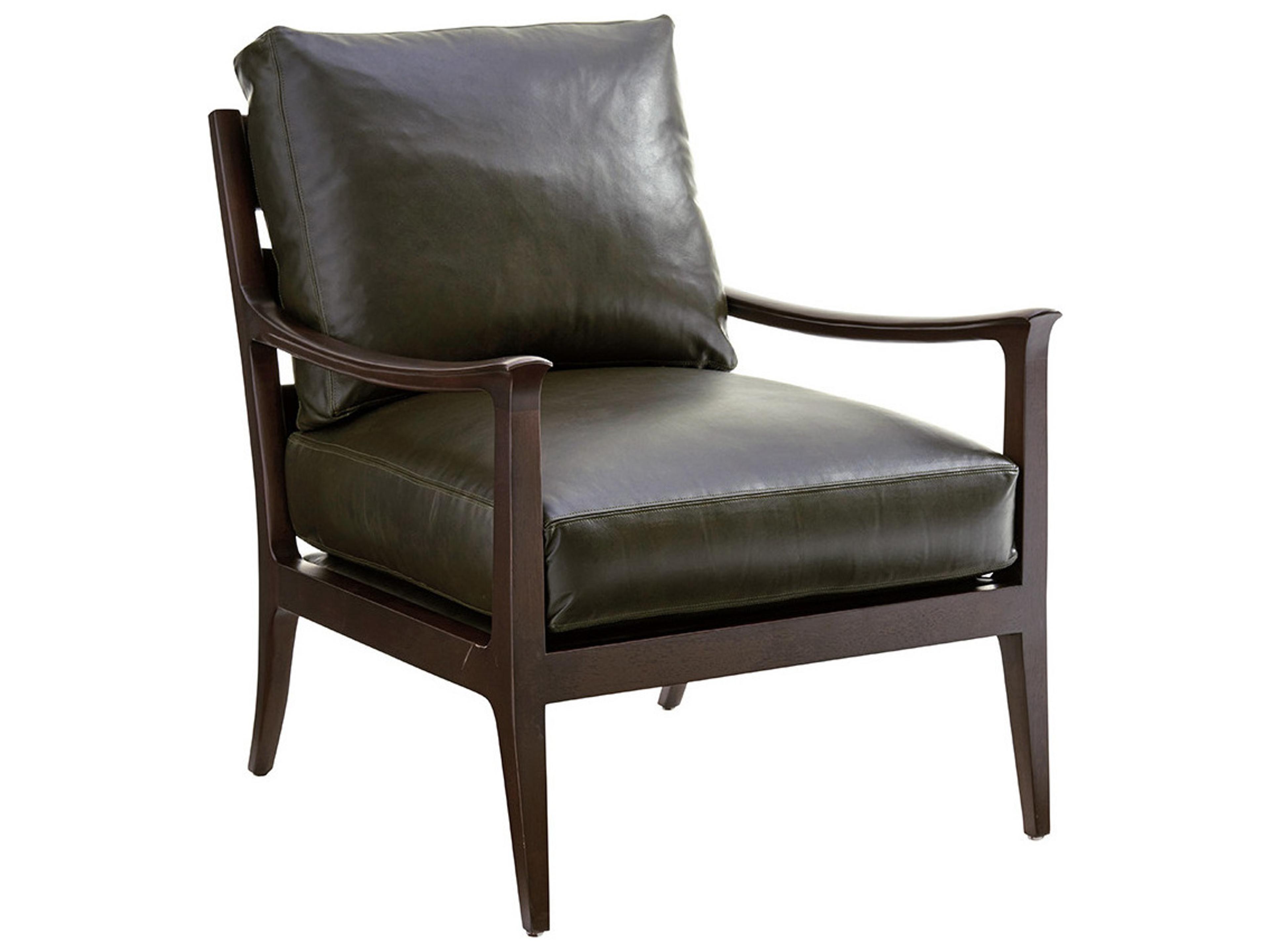Zavala Leather Accent Chair