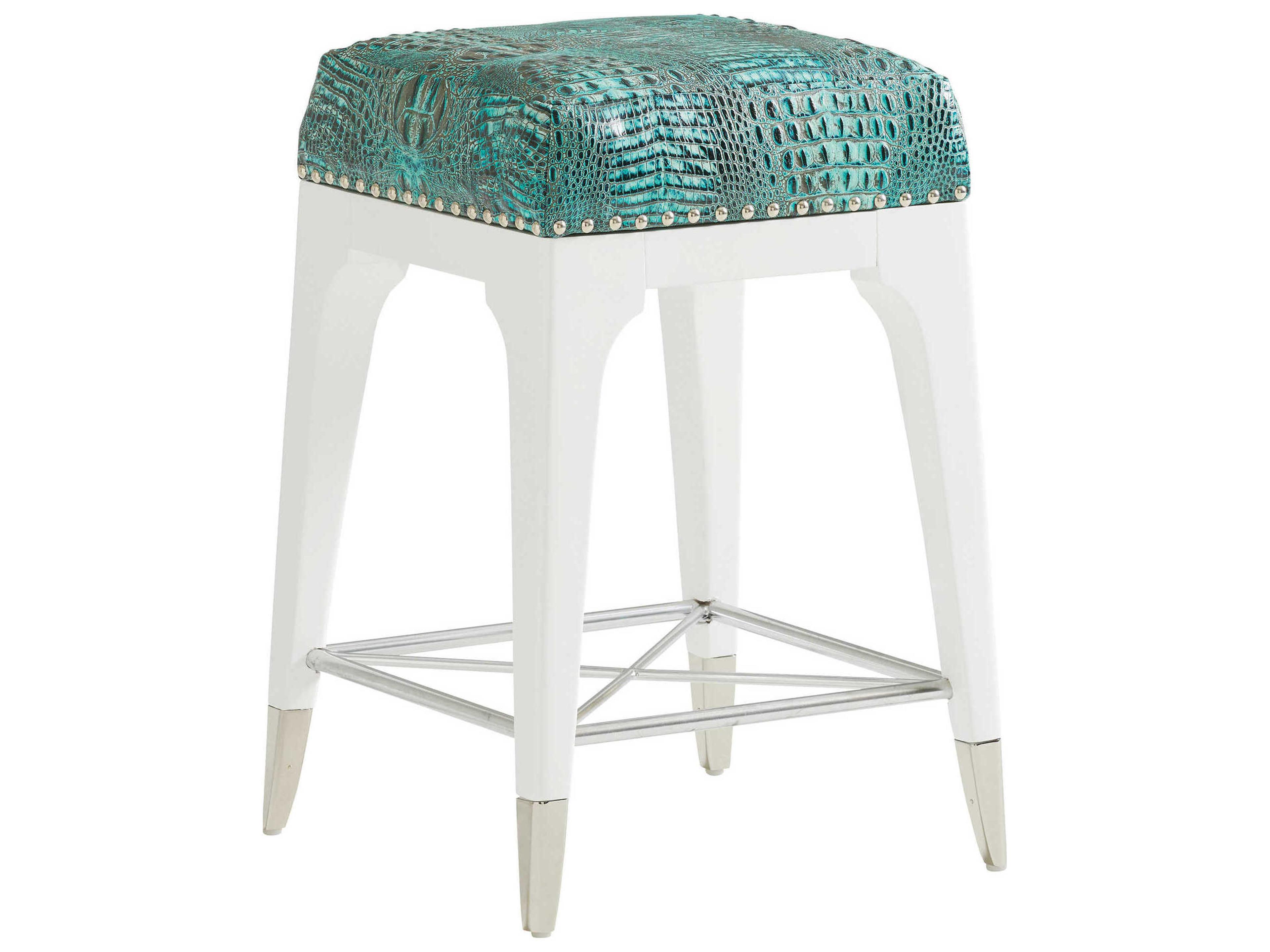 Avondale Northbrook Alabaster Upholstered Counter Stool