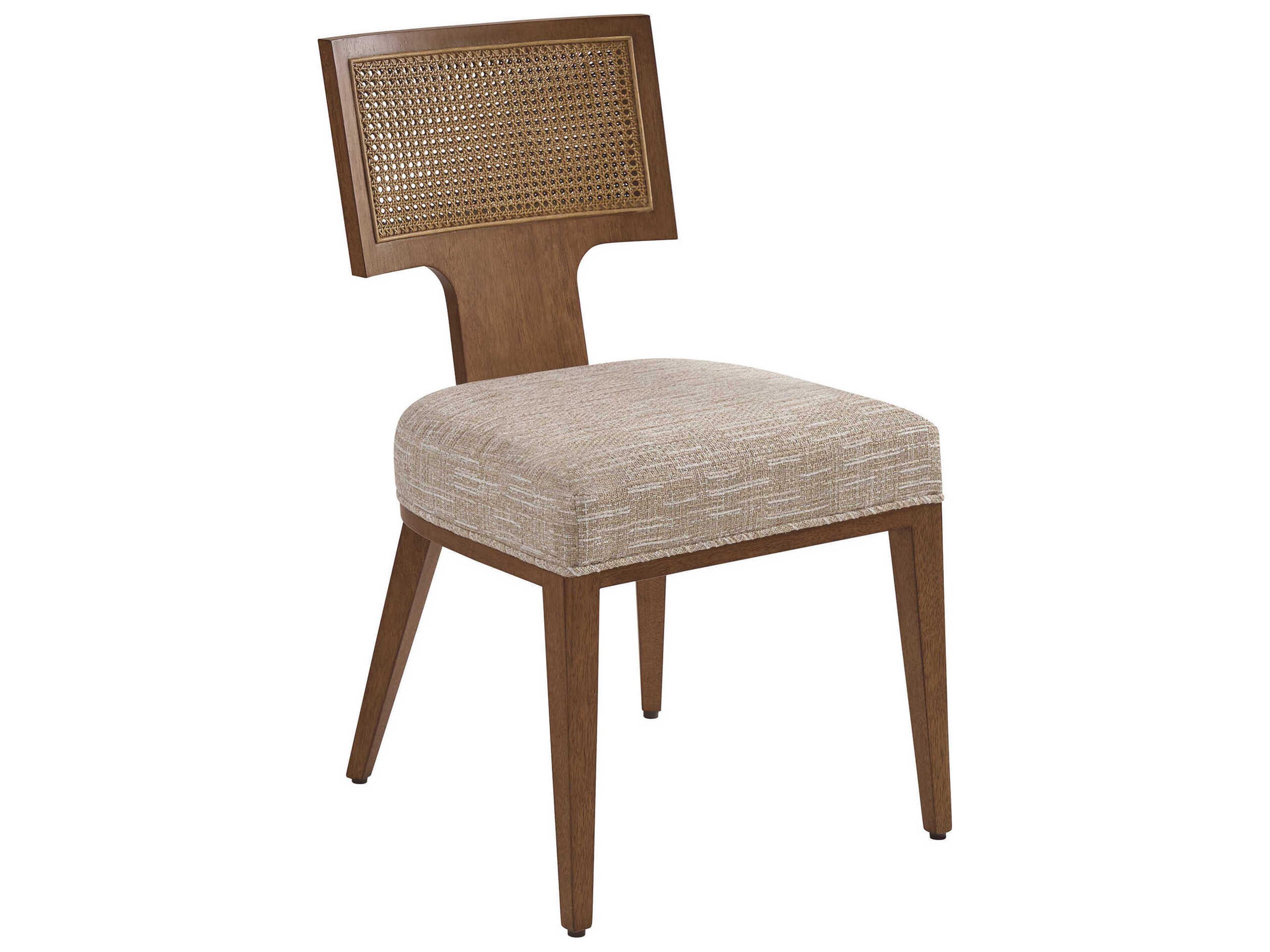 La Costa Serrano Brown Upholstered Armless Dining Chair