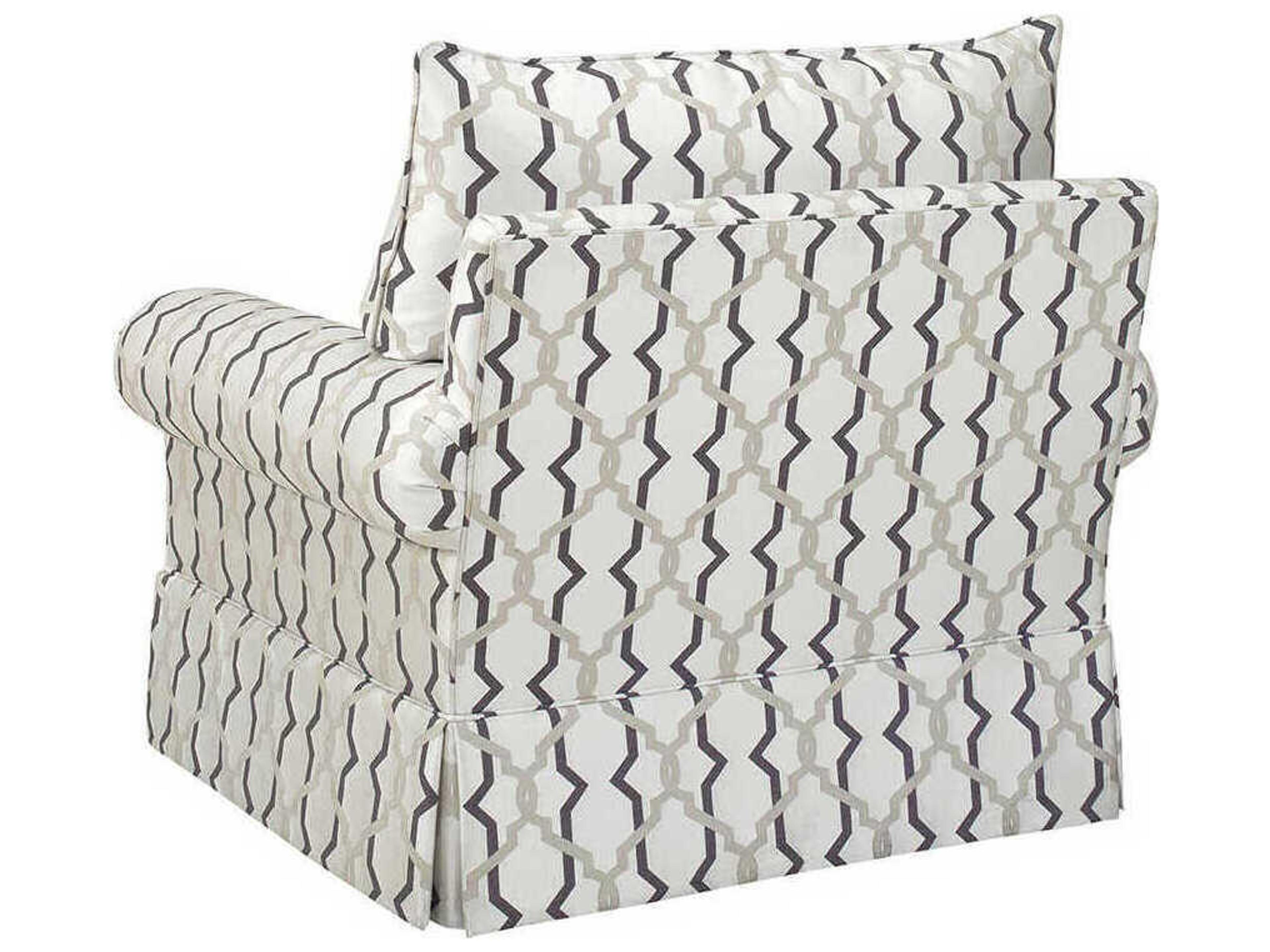 Lexington Bristol Beige Fabric Accent Chair