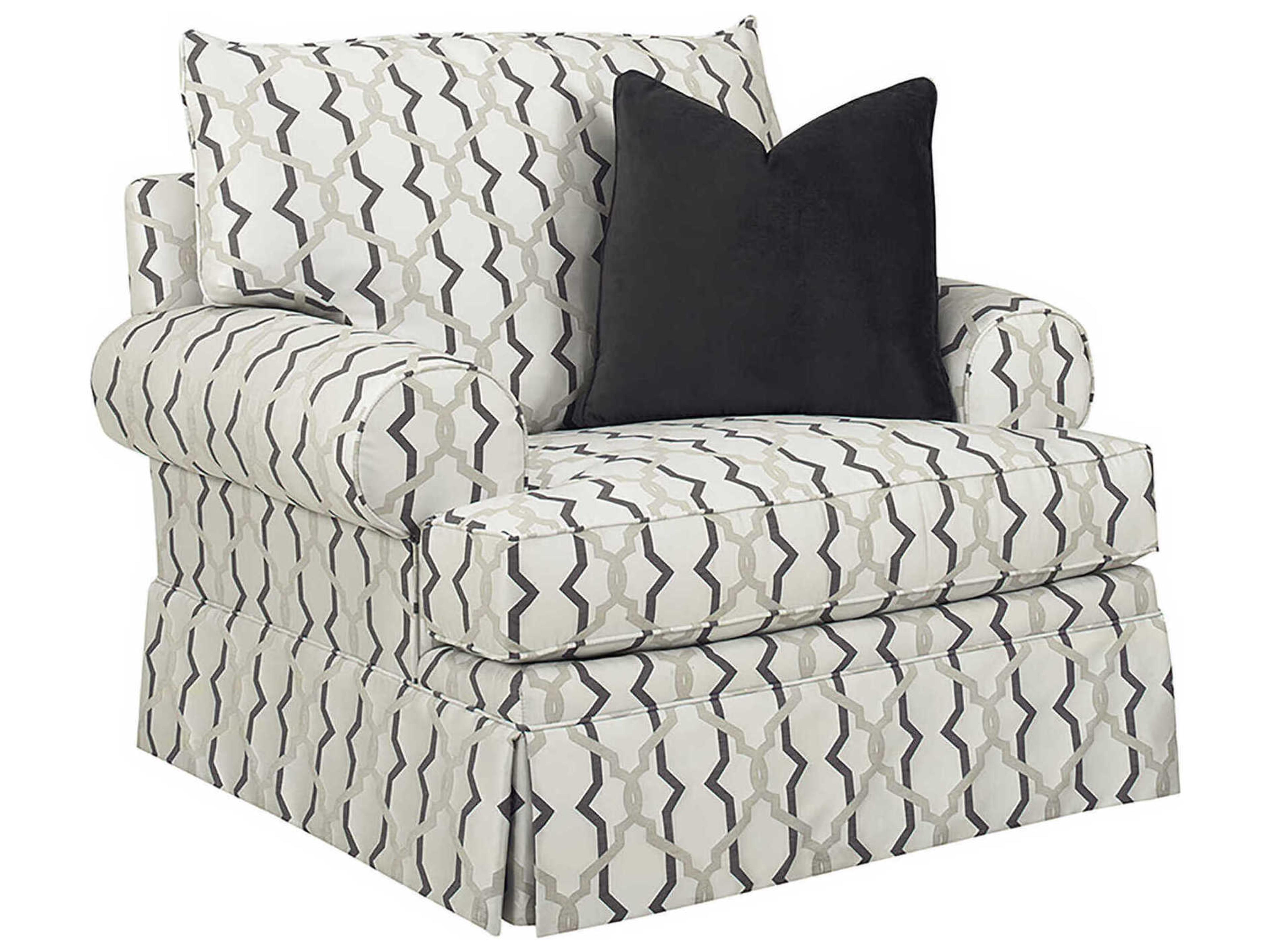 Townsend Beige Fabric Accent Chair