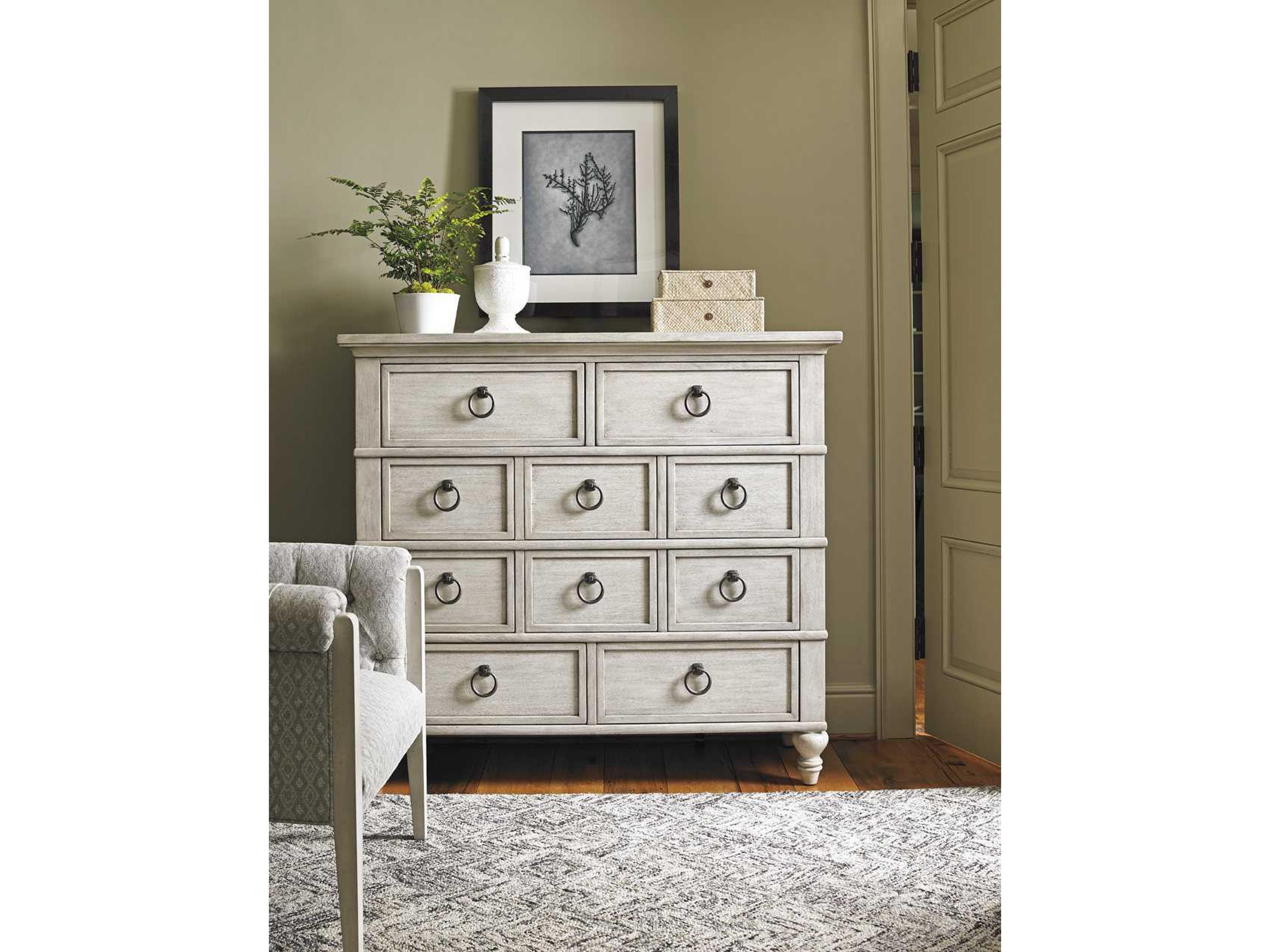 Lexington Oyster Bay White Accent Chest