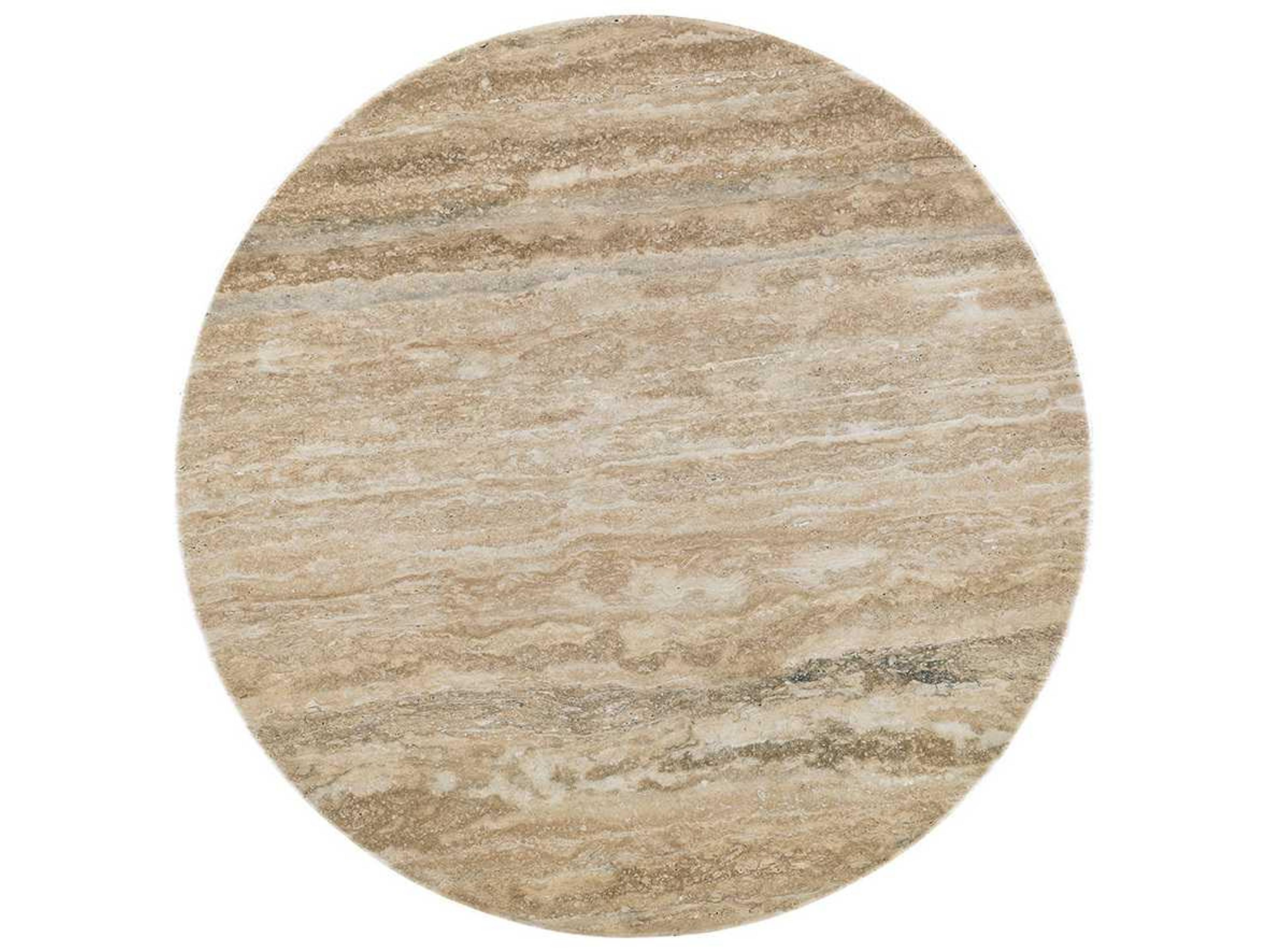 Lexington Laurel Canyon Round Stone End Table