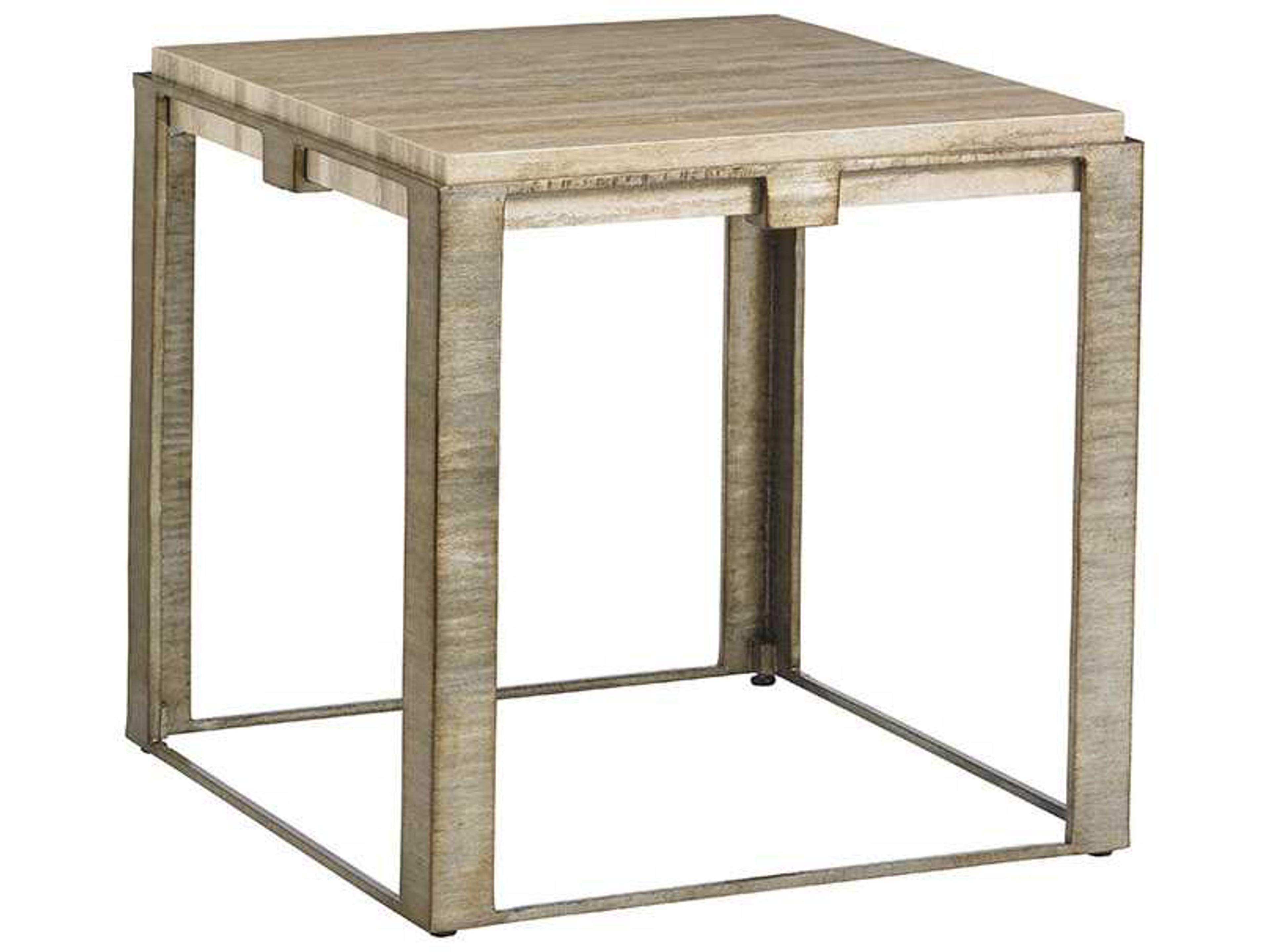 Laurel Canyon Square Stone End Table