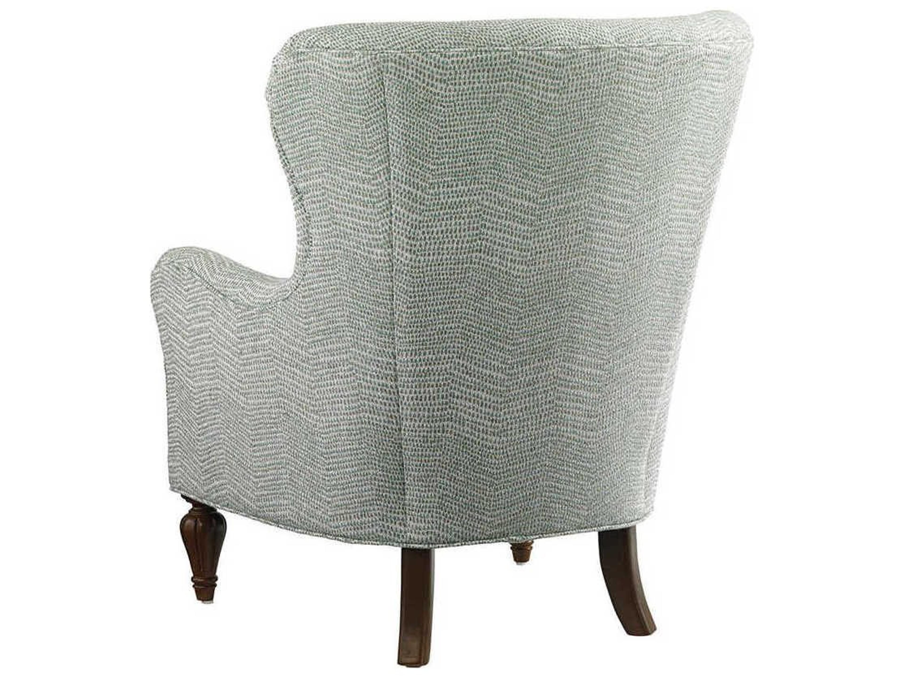 Lexington Upholstery Fabric Tufted Accent Chair
