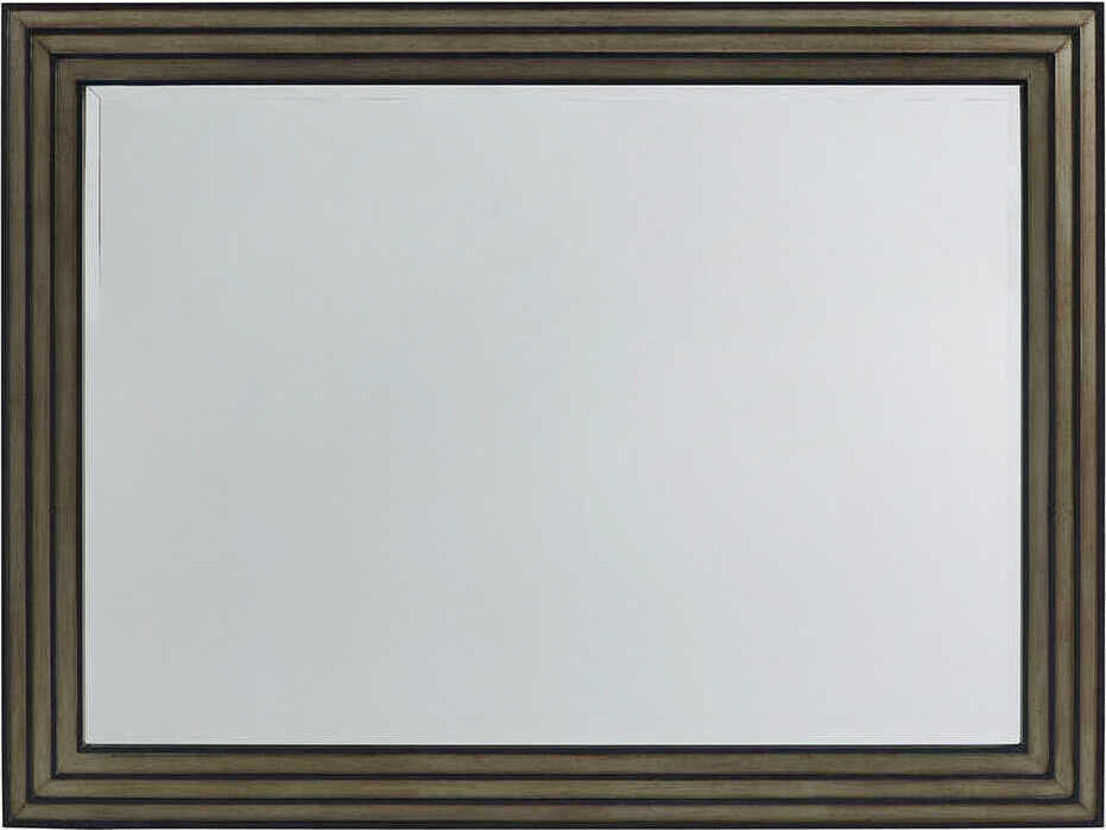 Rich Gray Ation Wall Mirror Rectangular