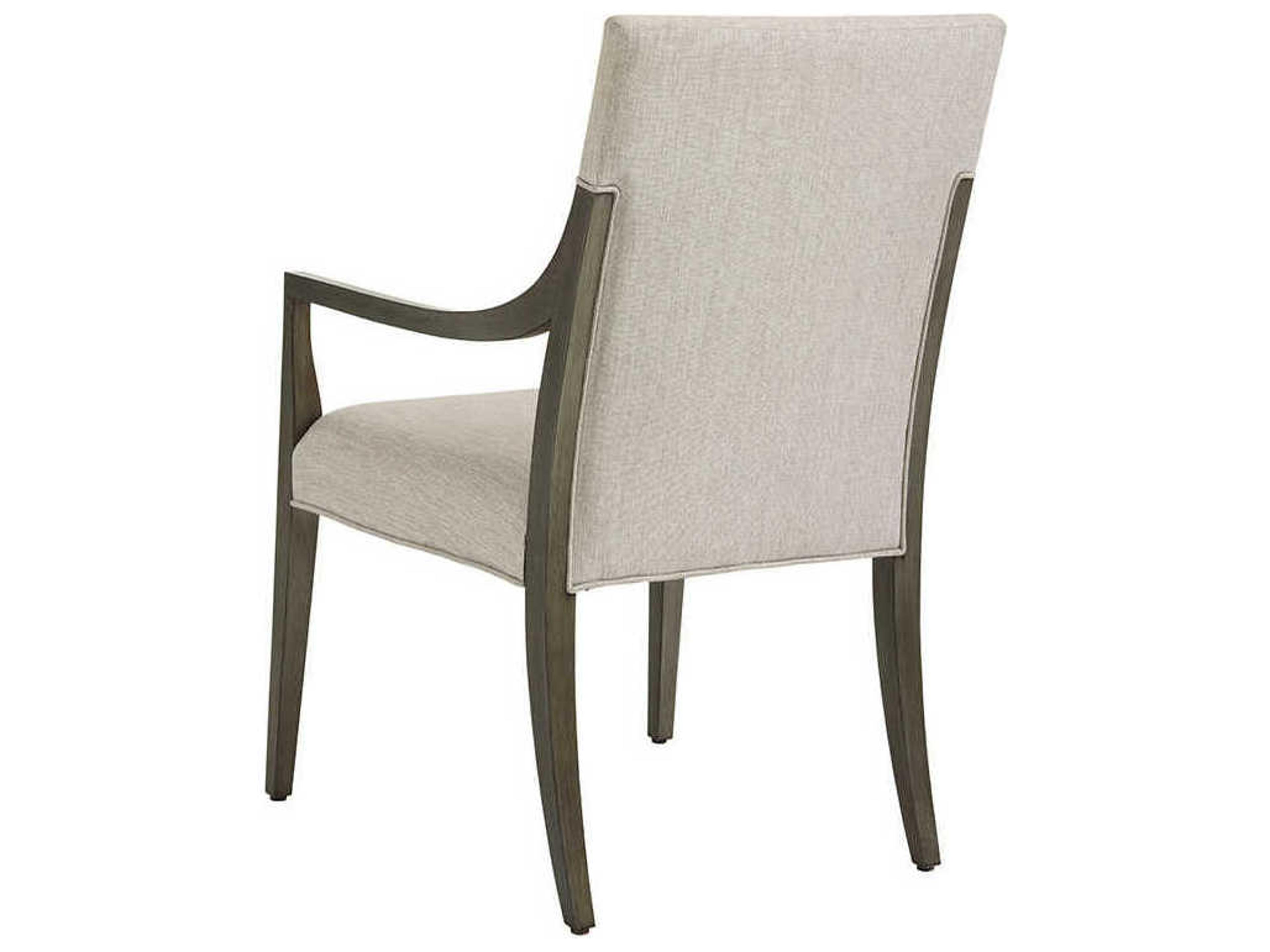 Lexington Gray Upholstered Arm Dining Chair