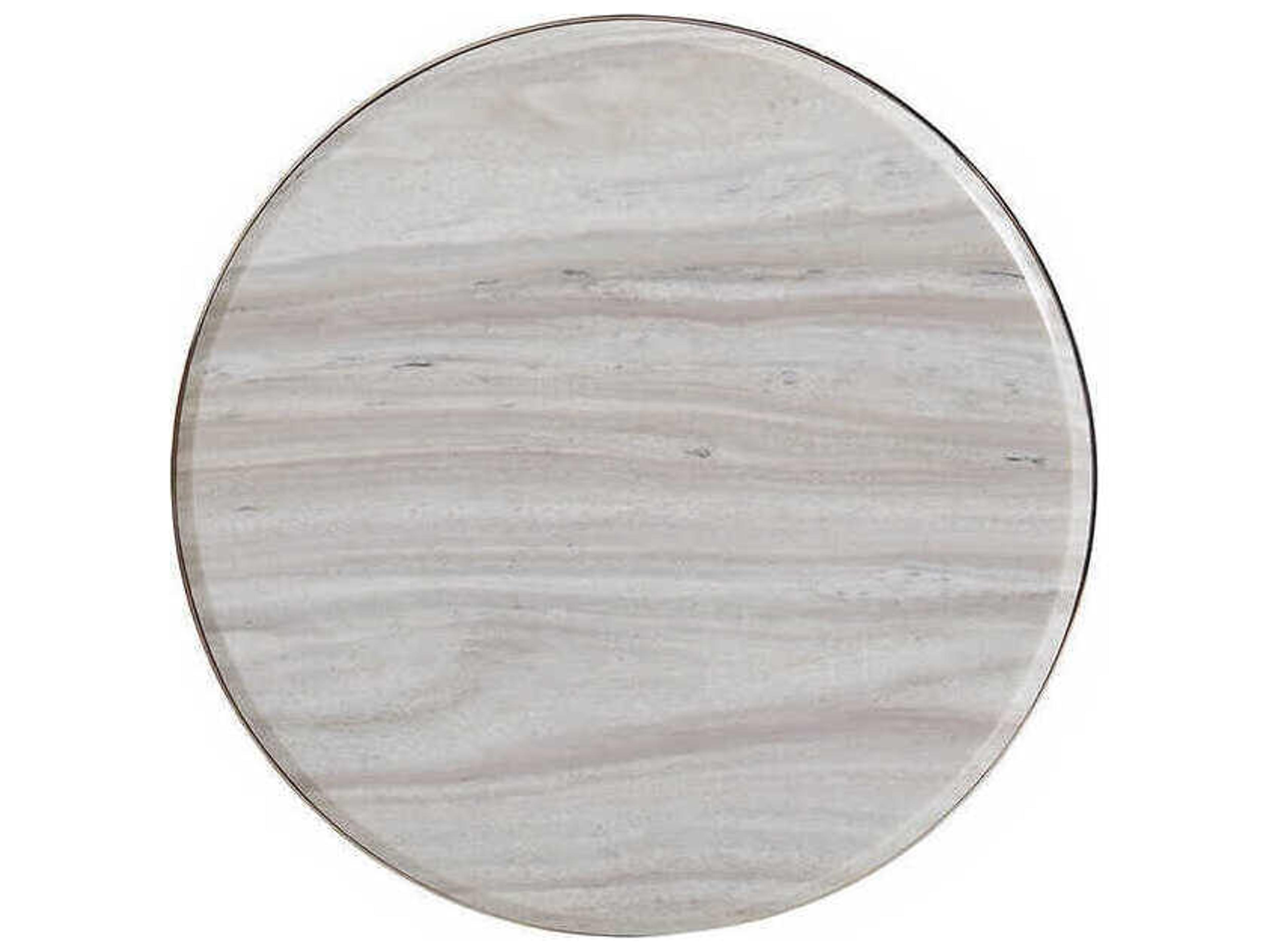Lexington Round Marble End Table