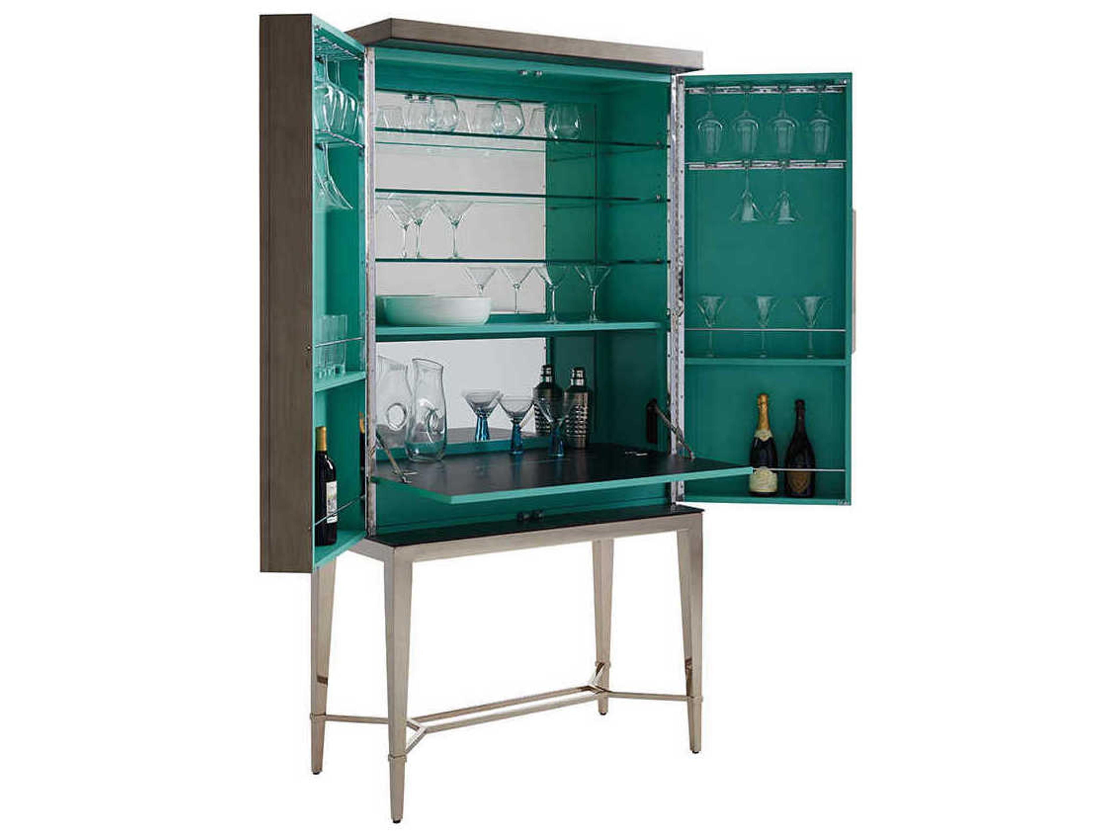 Lexington Brown Bar Cabinet