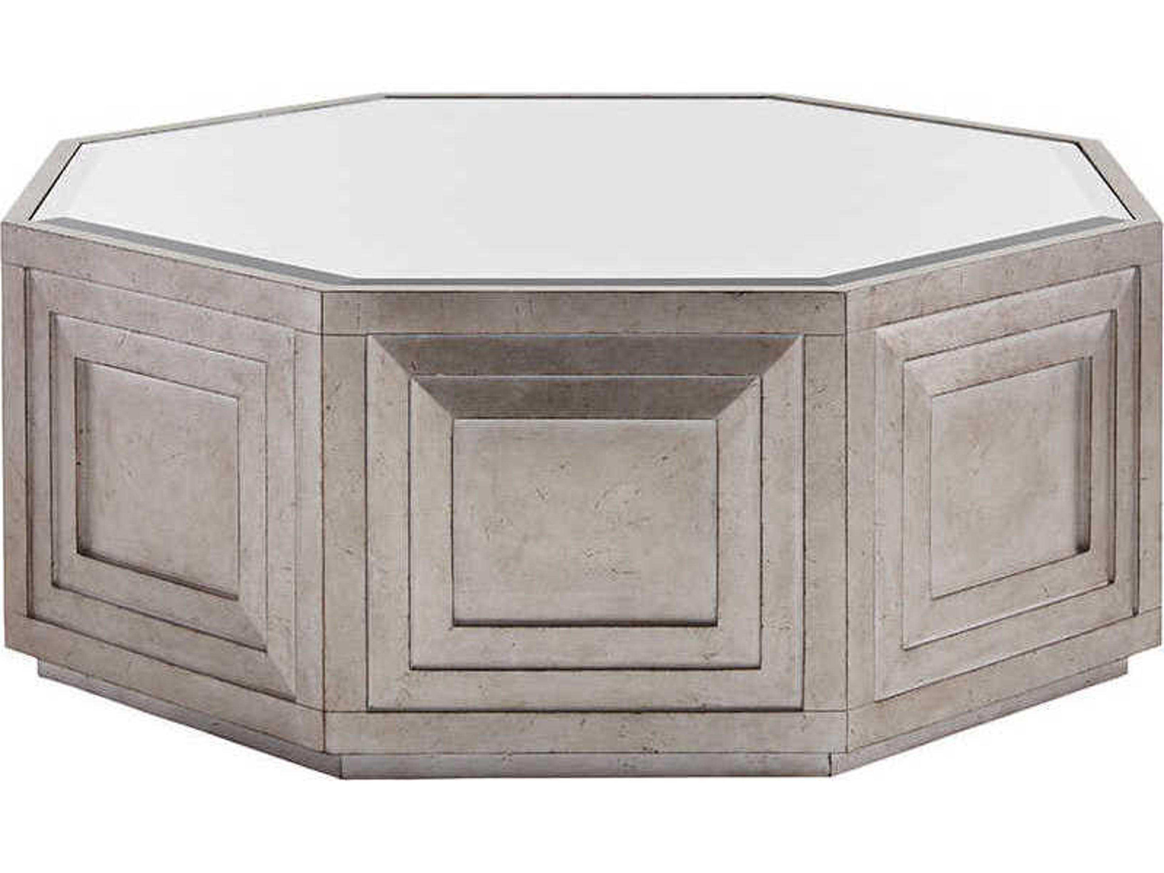 Lexington Octagon Glass Coffee Table