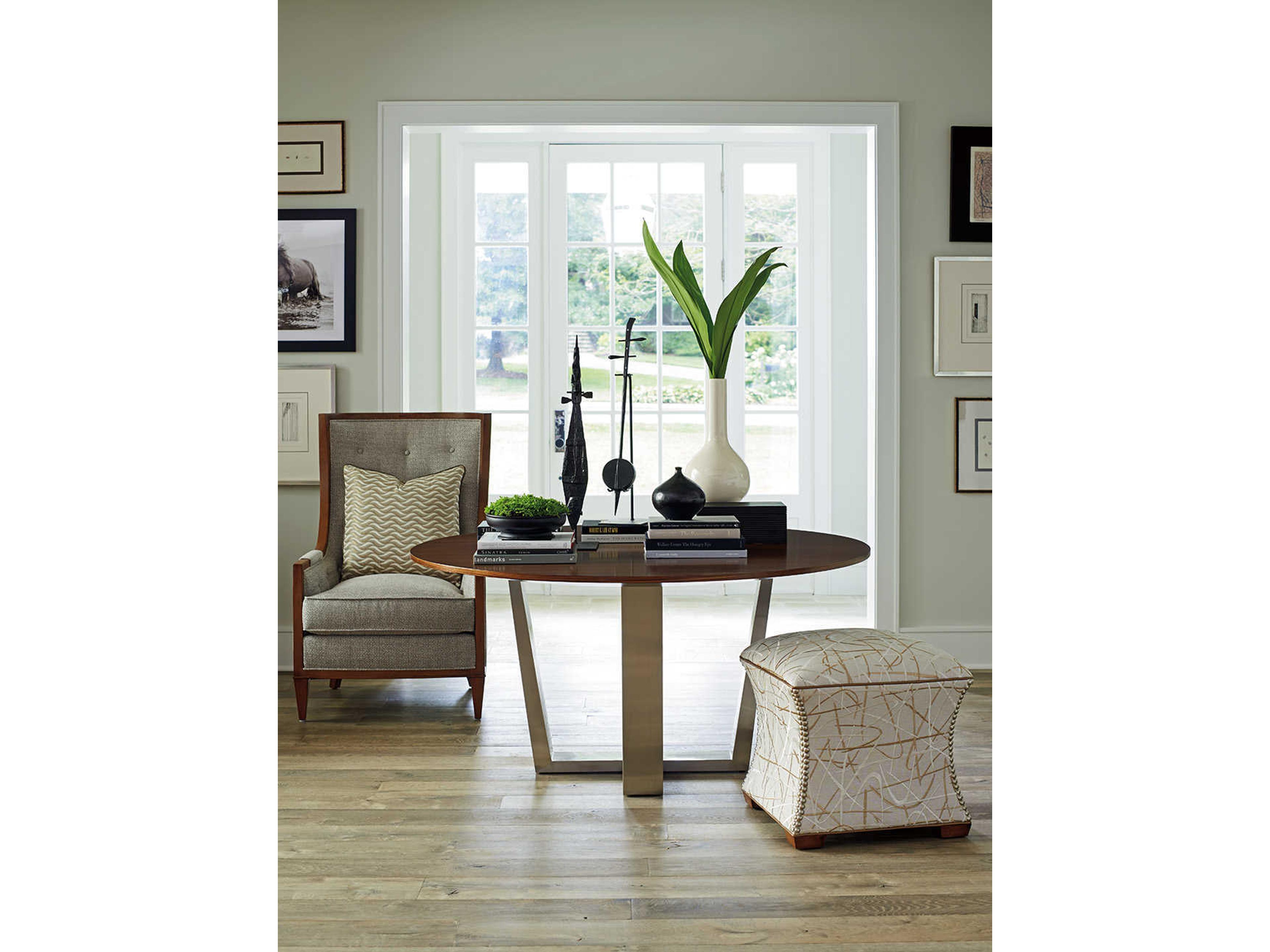 Lexington Kitano Mandara Round Wood Dining Table