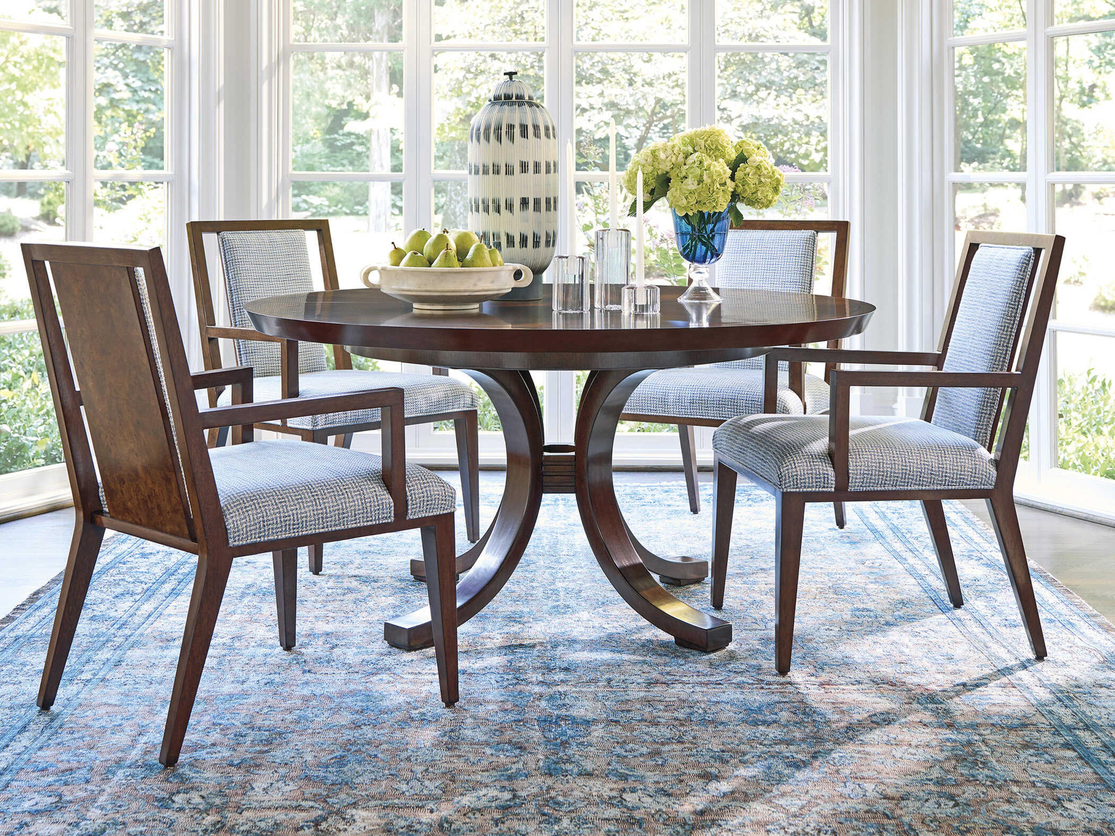 Lexington Rendezvous Boswell Gray Upholstered Armless Dining Chair