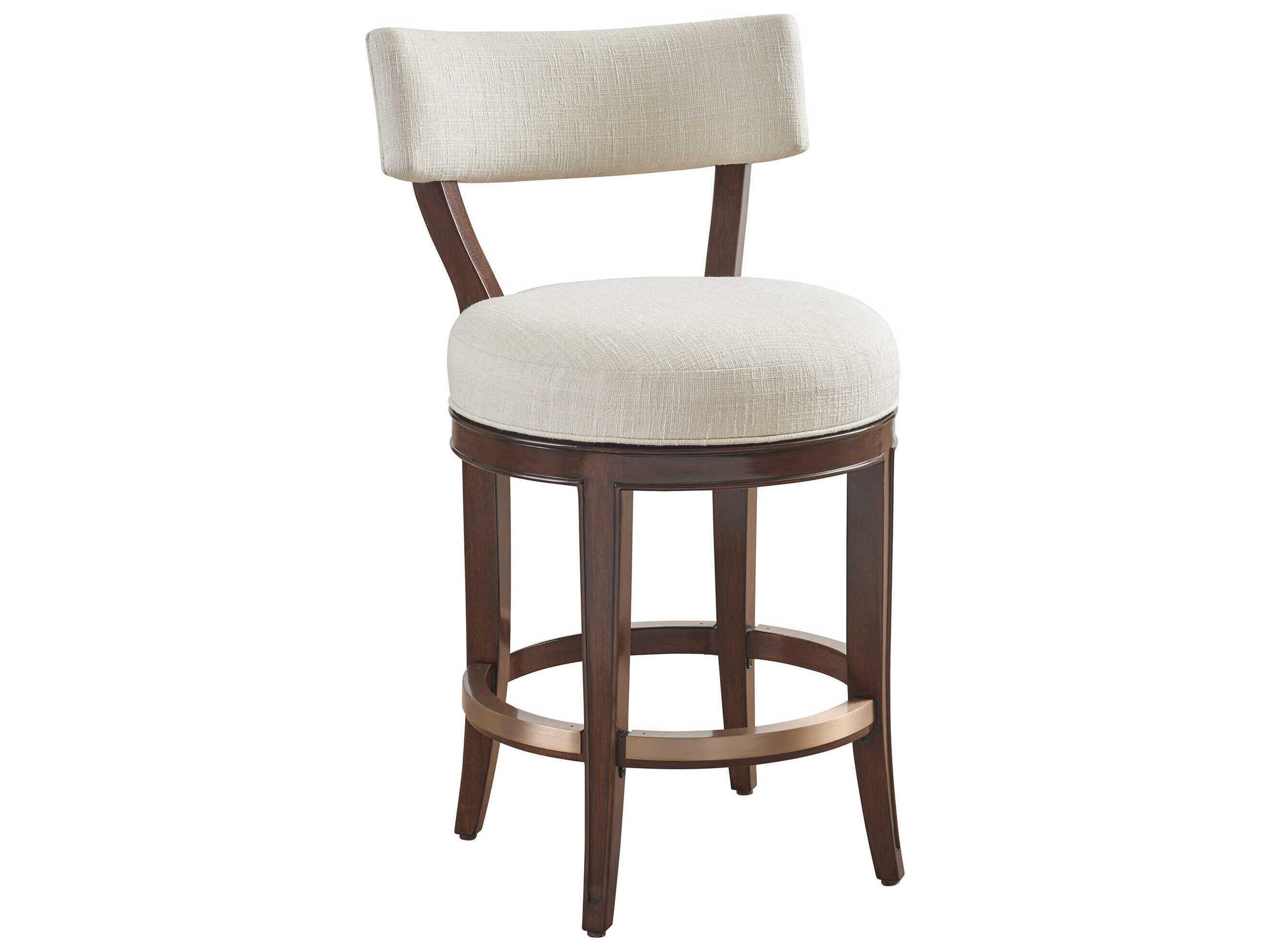 Rendezvous Giles Upholstered Counter Stool