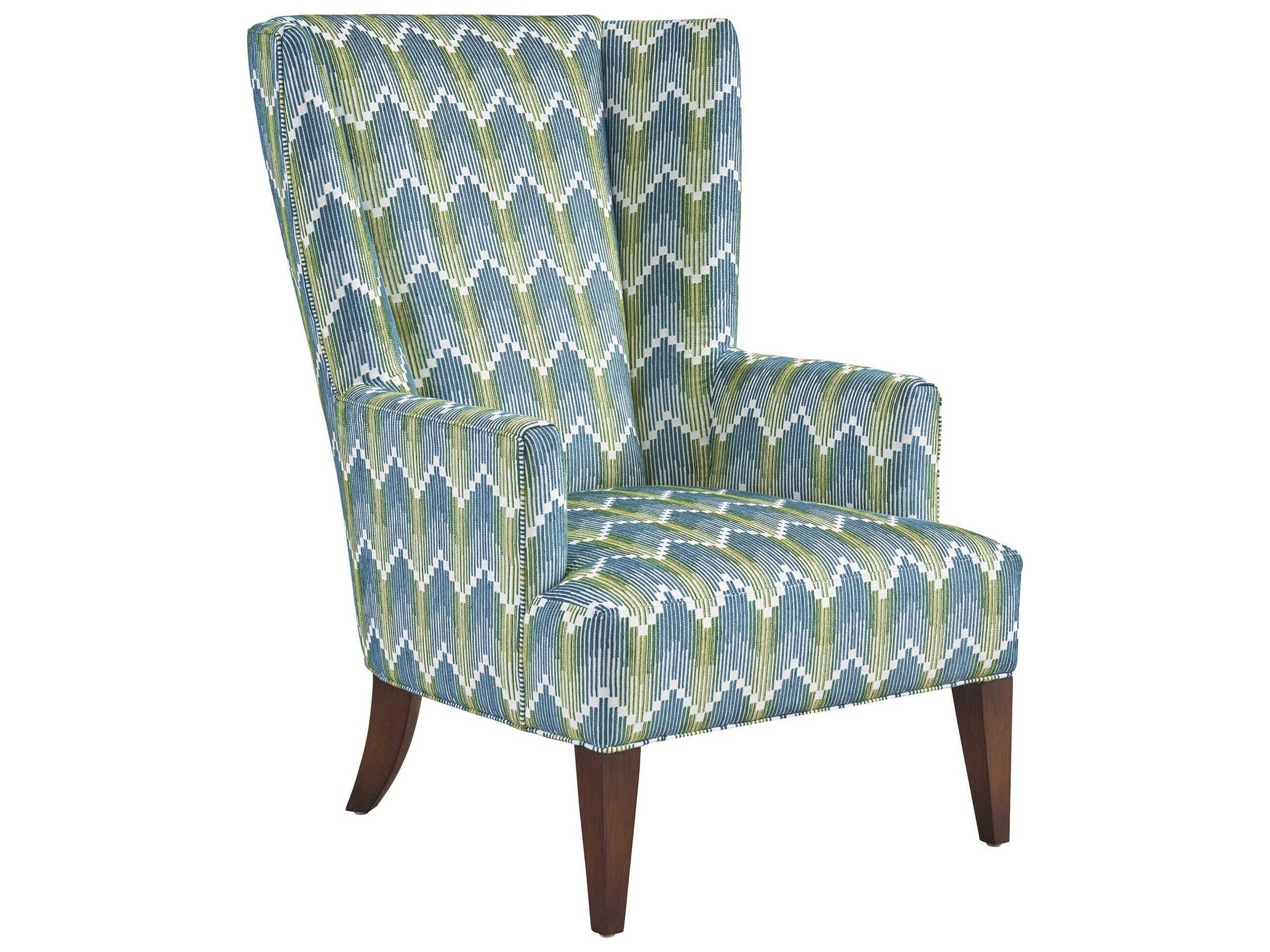 Rendezvous Brockton Green Accent Chair
