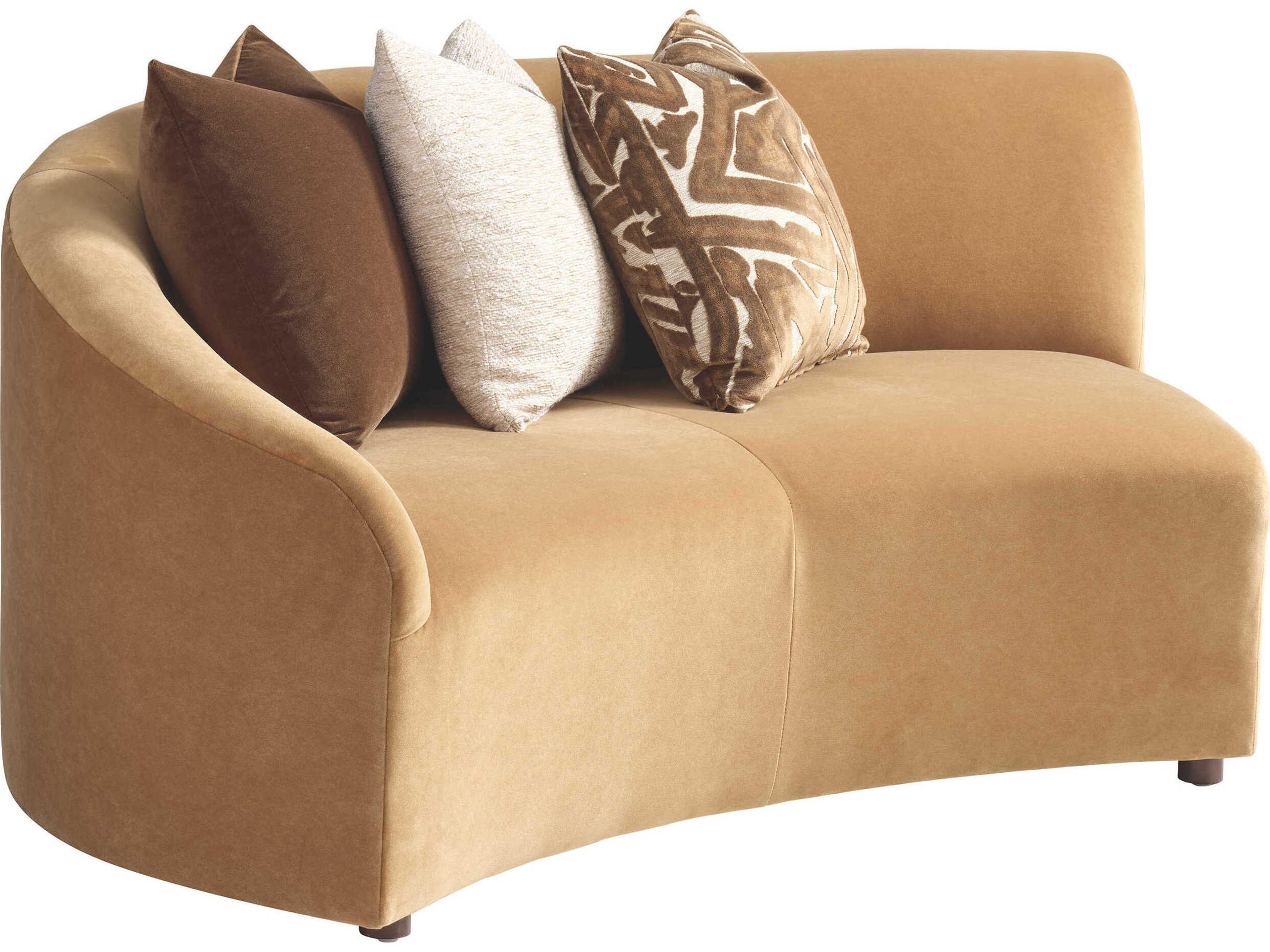 La Costa Alston Brown Upholstered Left Arm Facing Modular