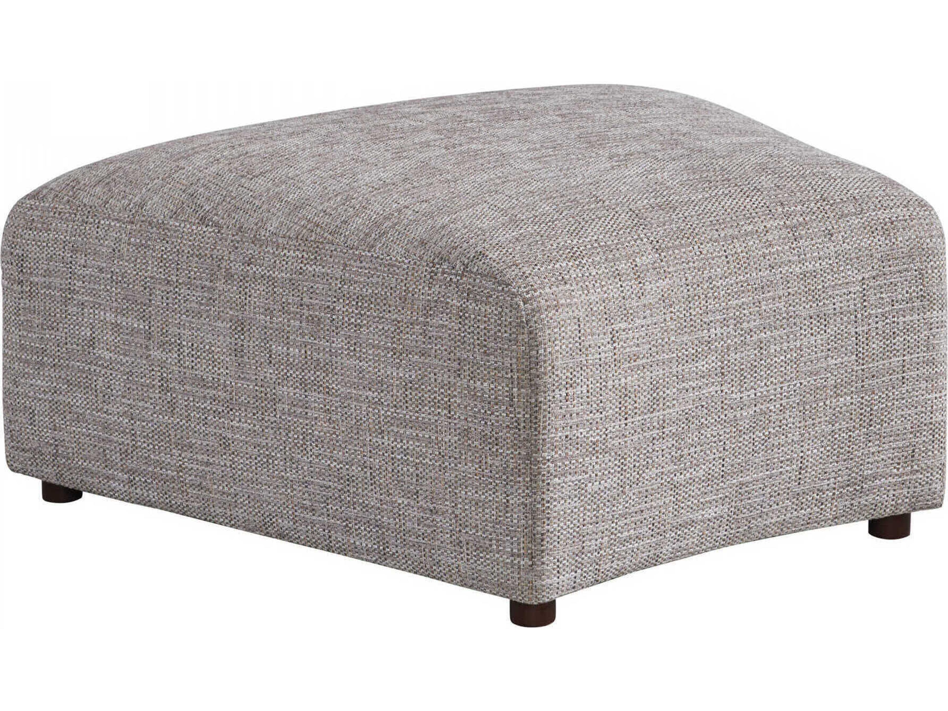 Alston Wedge Ottoman Upholstered Casual Contemporary