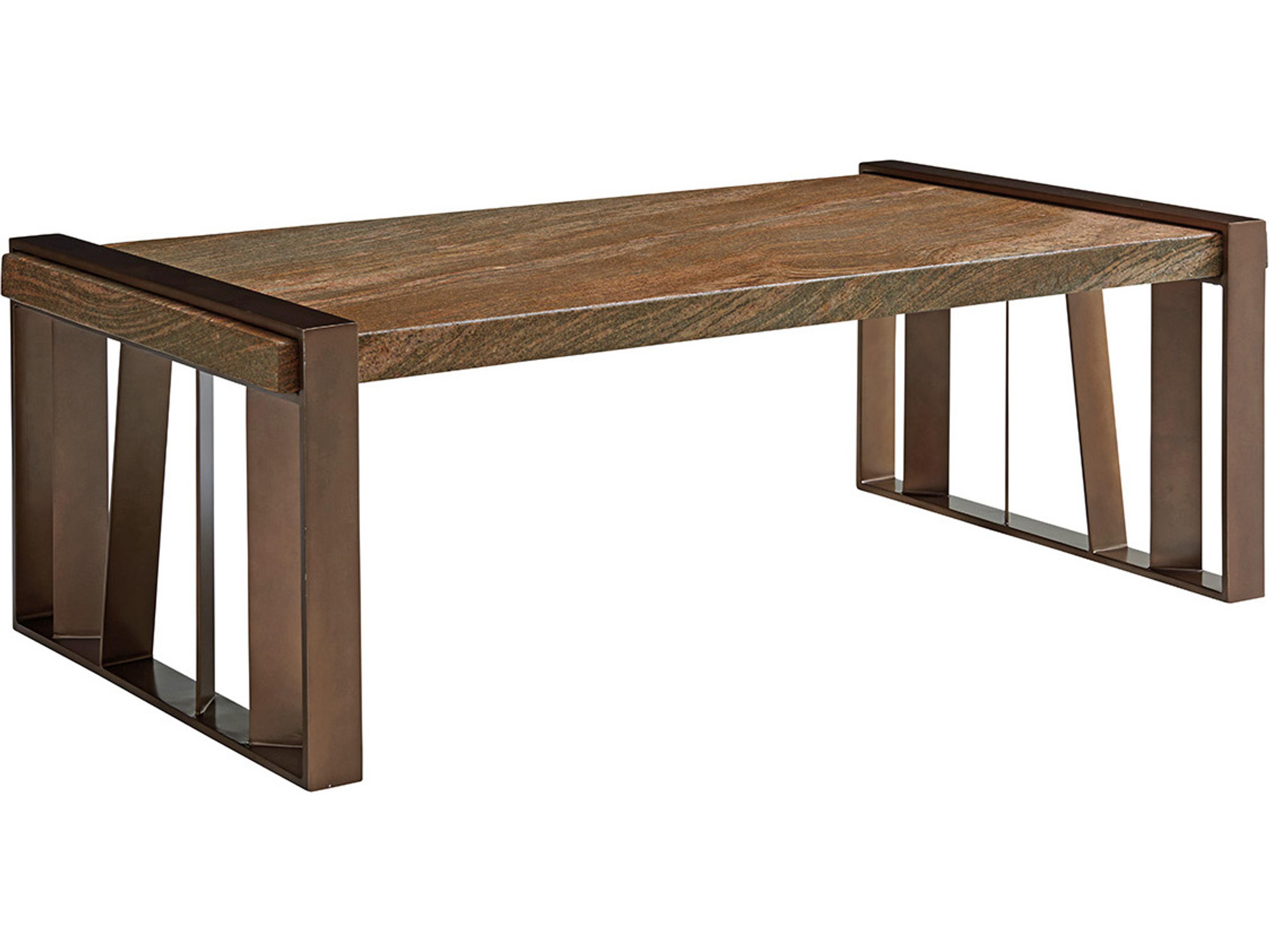 Zavala Rectangular Granite Umbria Coffee Table