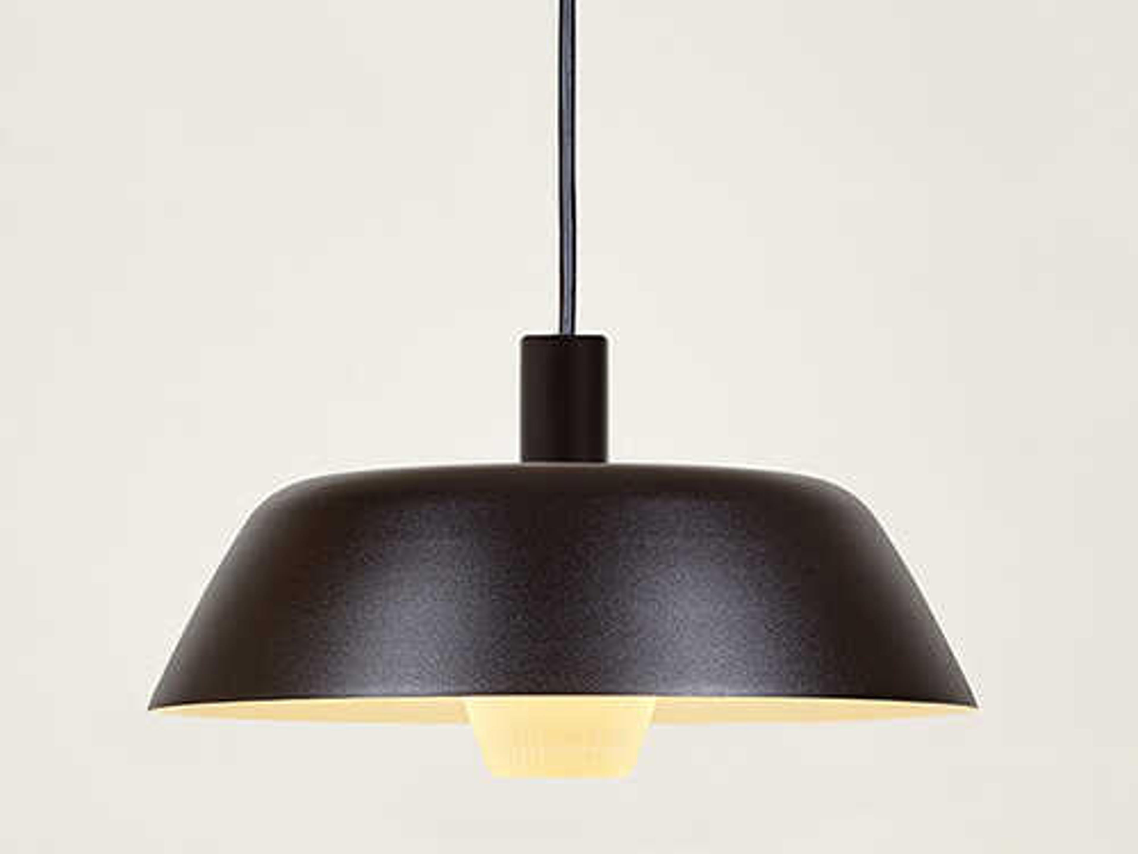Sarria 1-Light Black Dome Mini Pendant