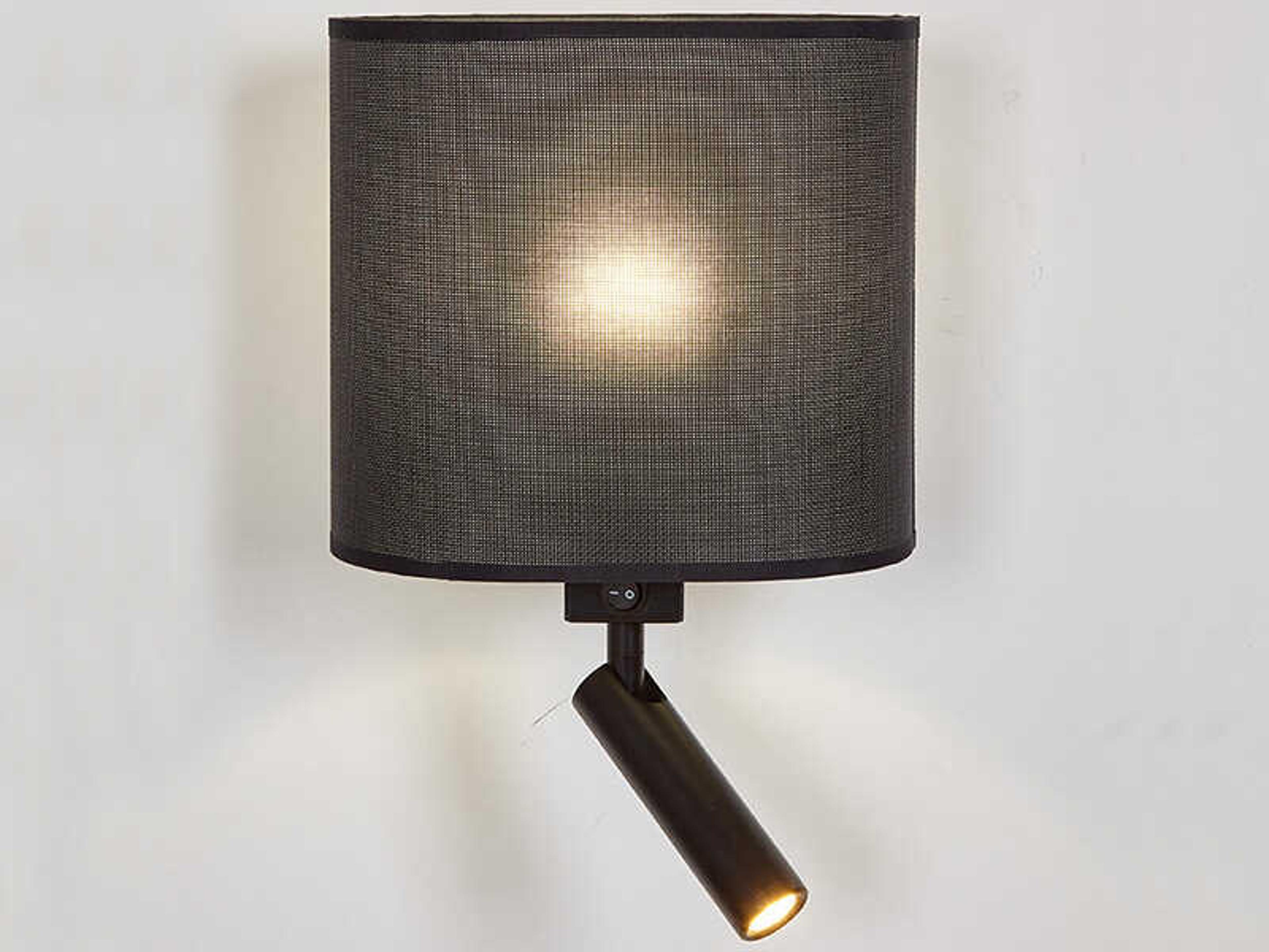 Oita 2-Light Black Wall Sconce