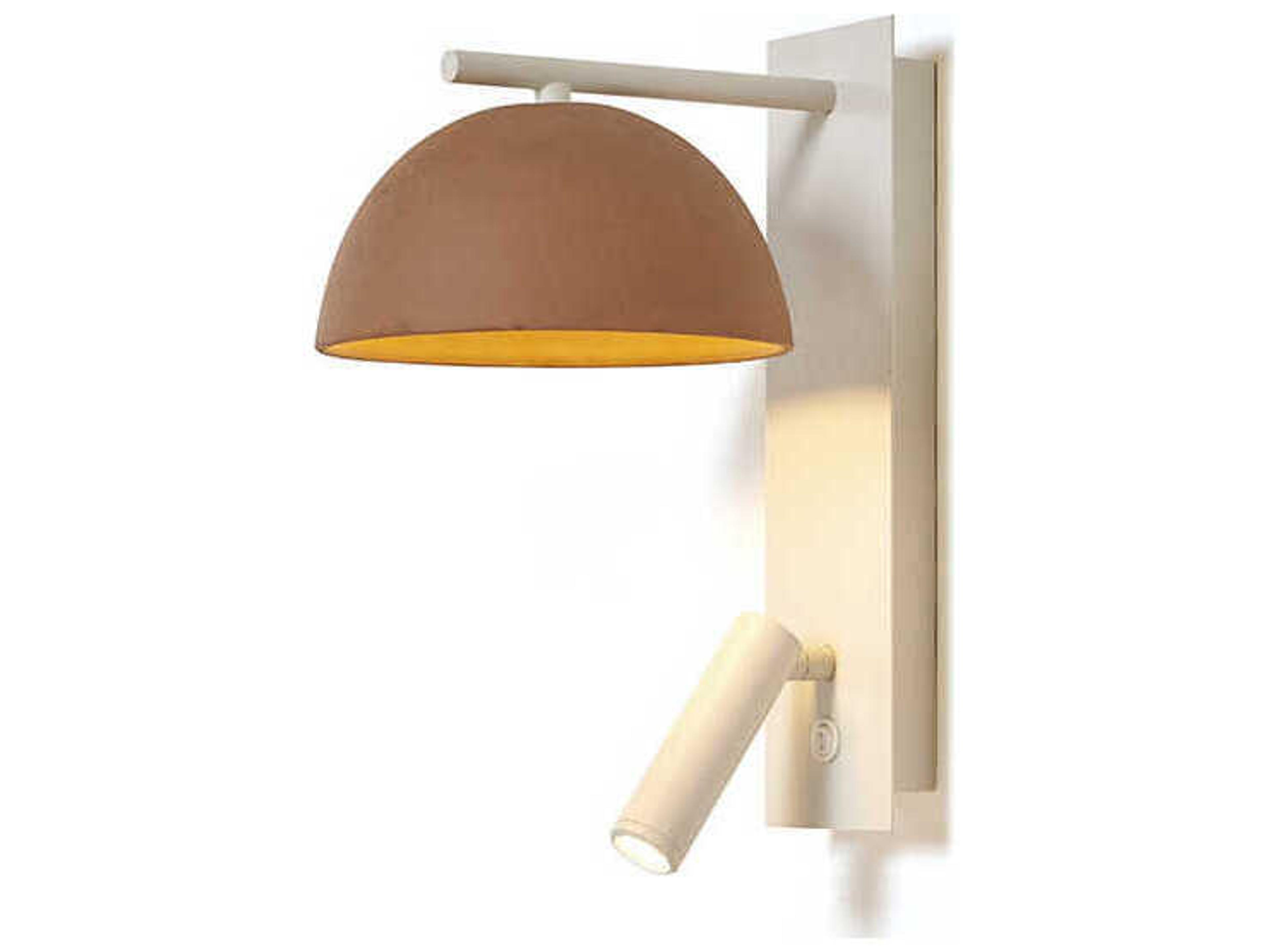 Absis 2-Light White Wall Sconce
