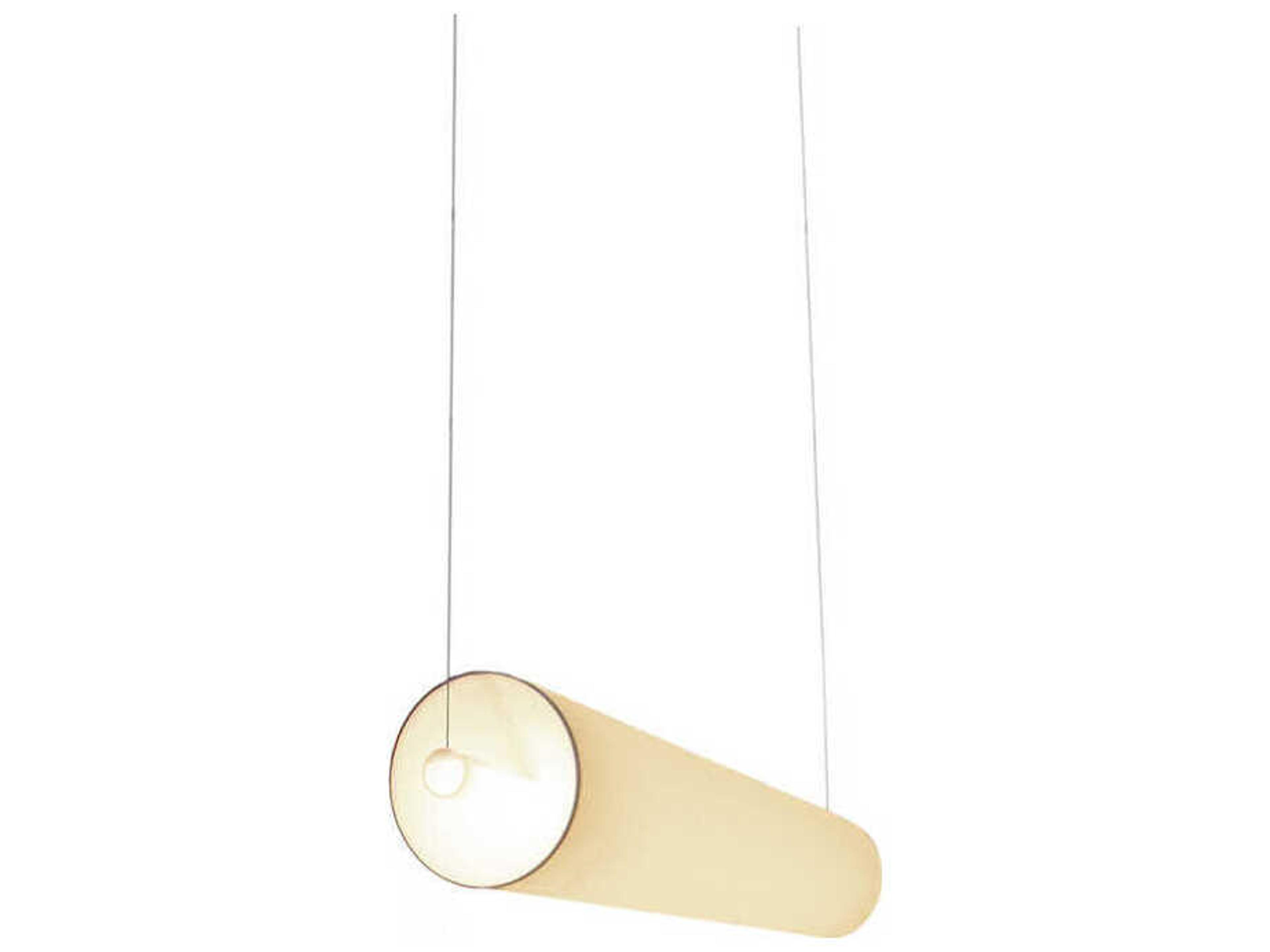 Barceloneta Off White Cylinder Island Pendant