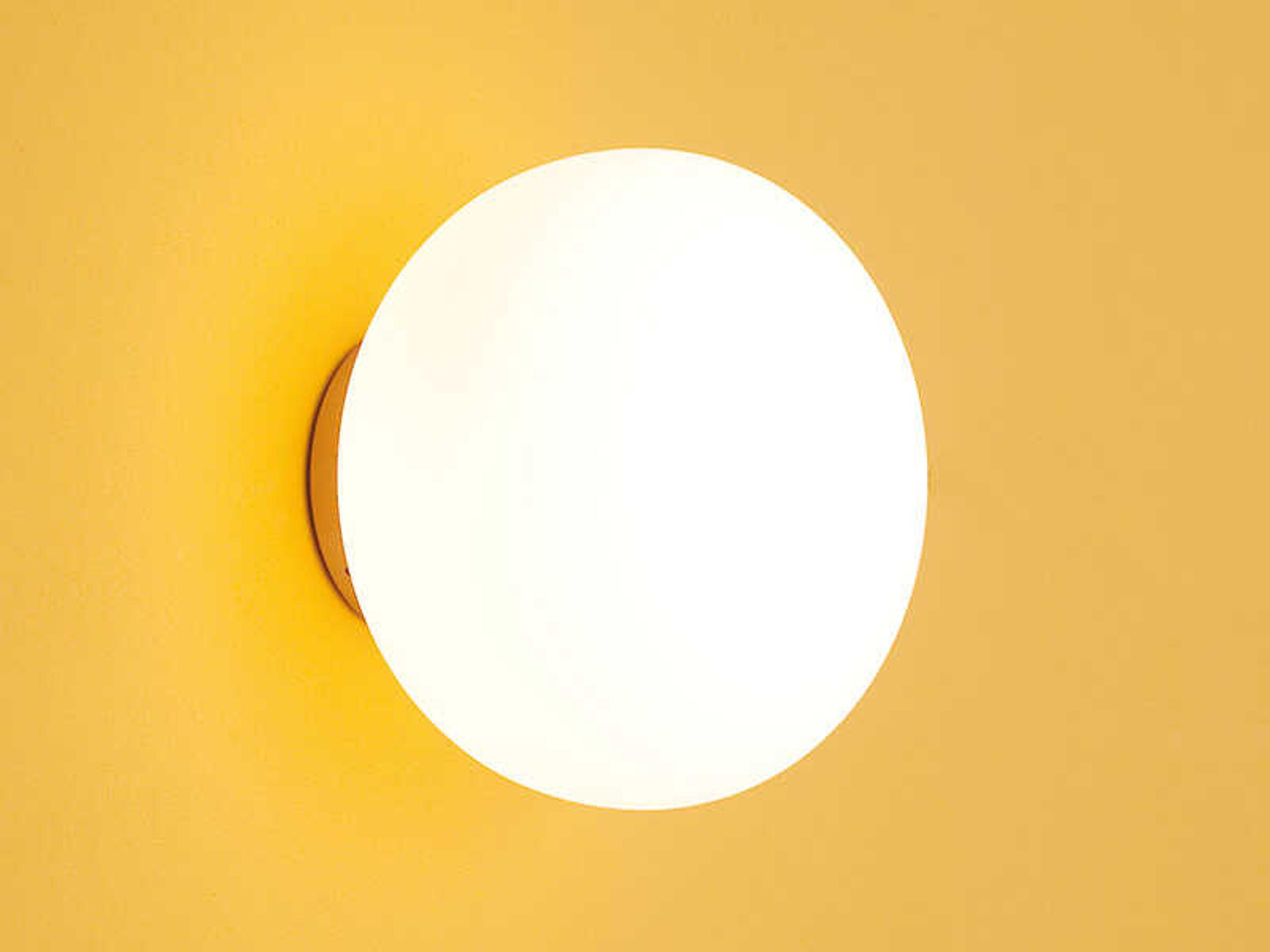 Luxcambra Moon 1-Light Gold Wall Sconce