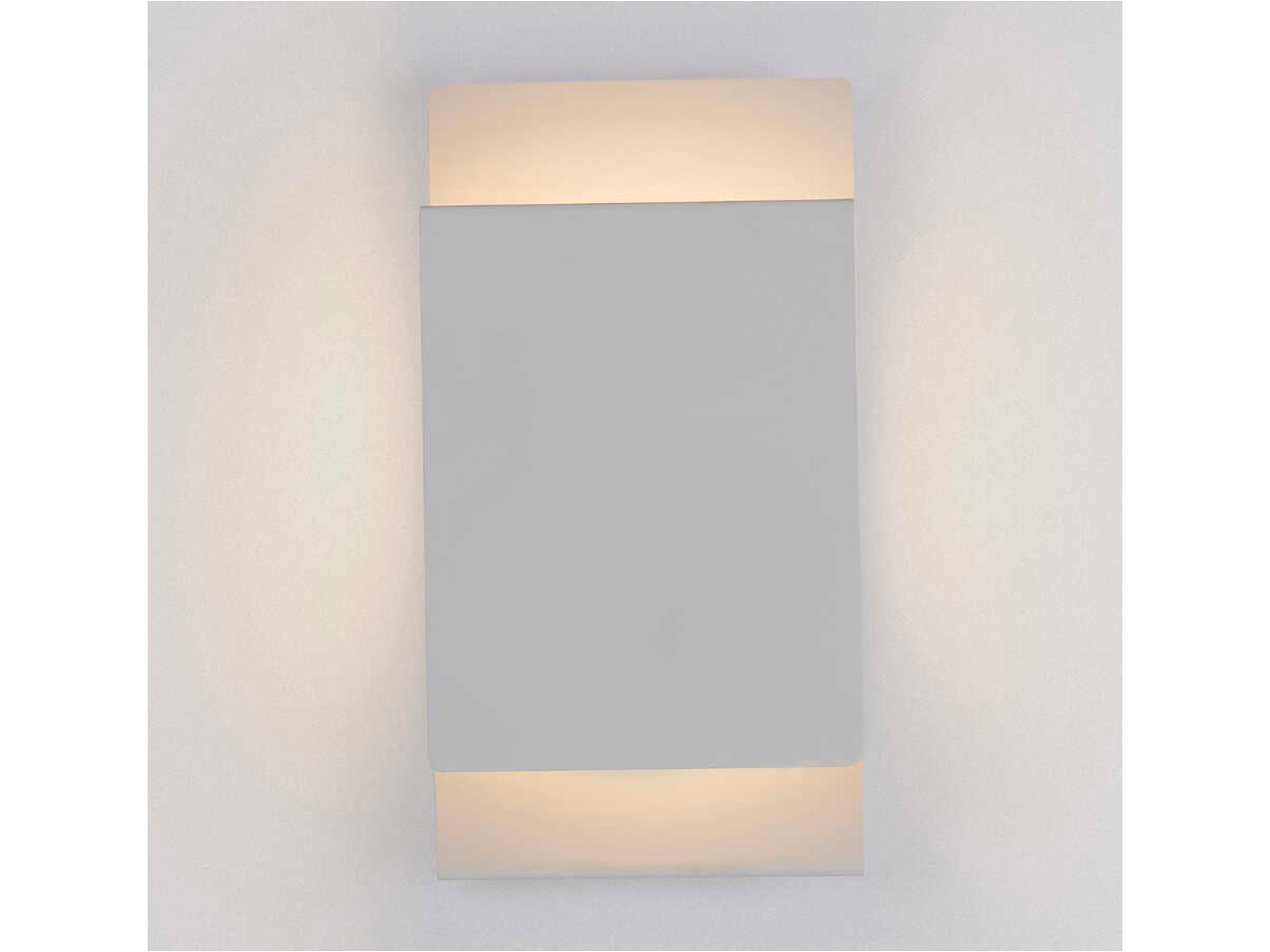 Luxcambra Z 1-Light White Wall Sconce