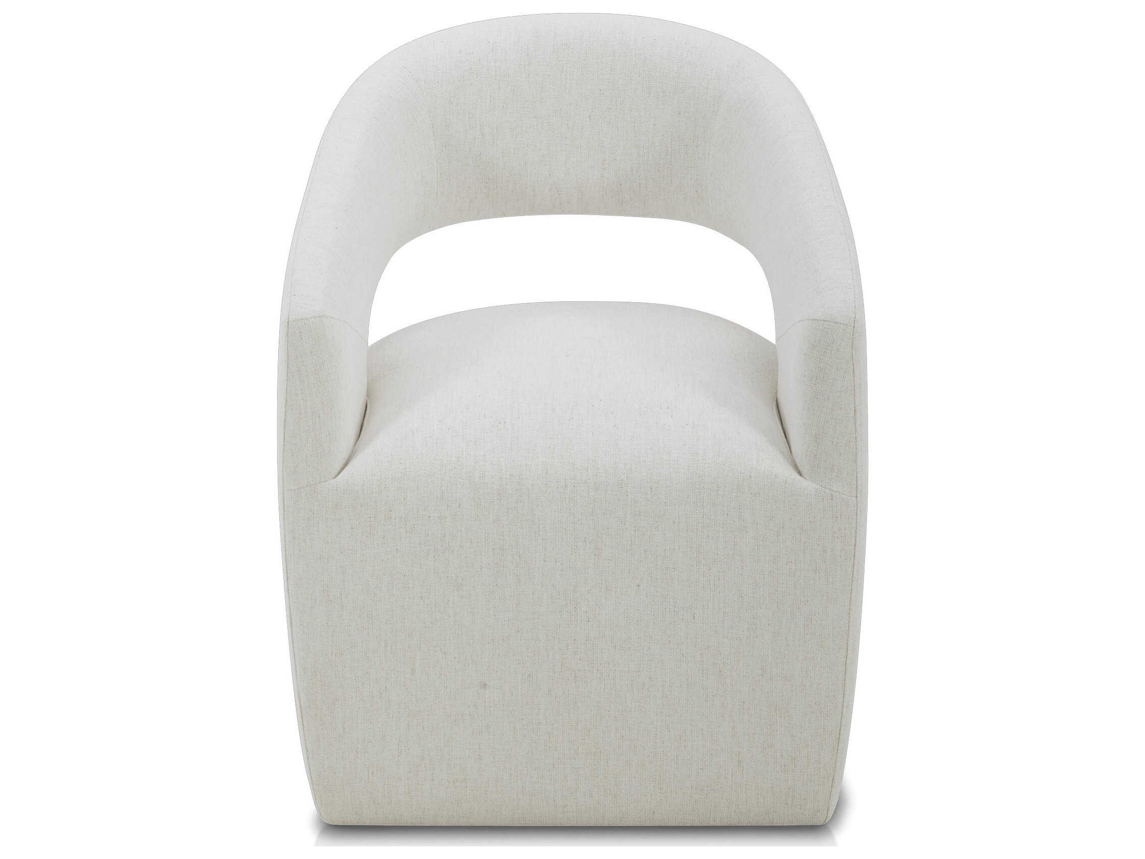 Luxcor Modluxe Avalon Dining Chair in Nomad Snow Fabric